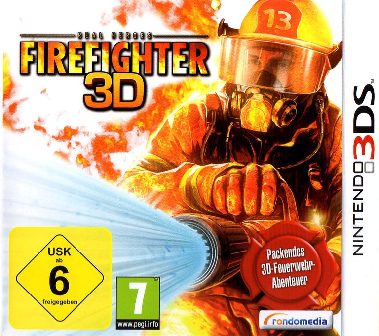 3D Real Heroes - Firefighter 3D - Nintendo 3DS Games
