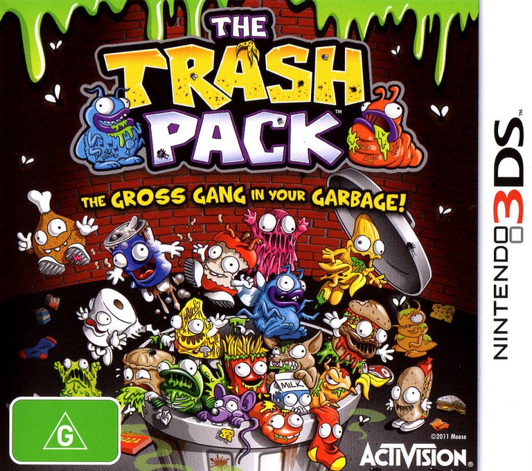 The Trash Pack - Nintendo 3DS Games