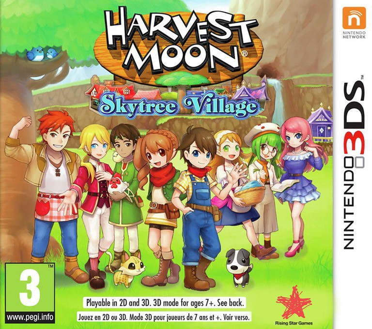 Harvest Moon: Skytree Village - Nintendo 3DS Games