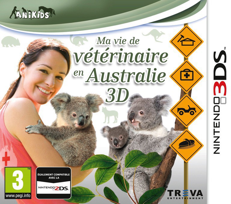 Outback Pet Rescue 3D - Nintendo 3DS Games
