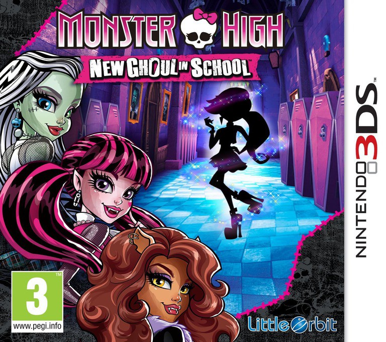 Monster High - New Ghoul in School - Nintendo 3DS Games