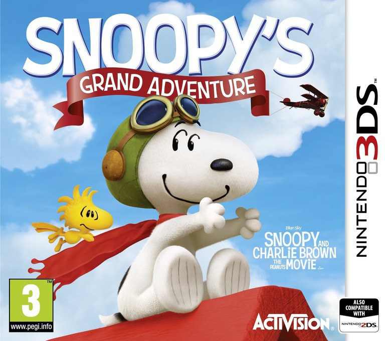 The Peanuts Movie - Snoopy's Grand Adventure - Nintendo 3DS Games