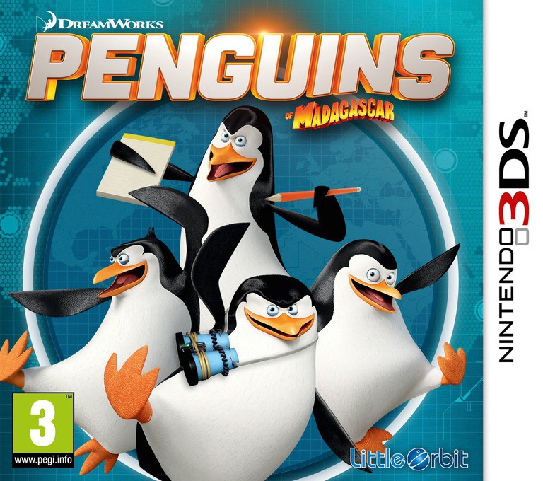 Penguins of Madagascar - Nintendo 3DS Games