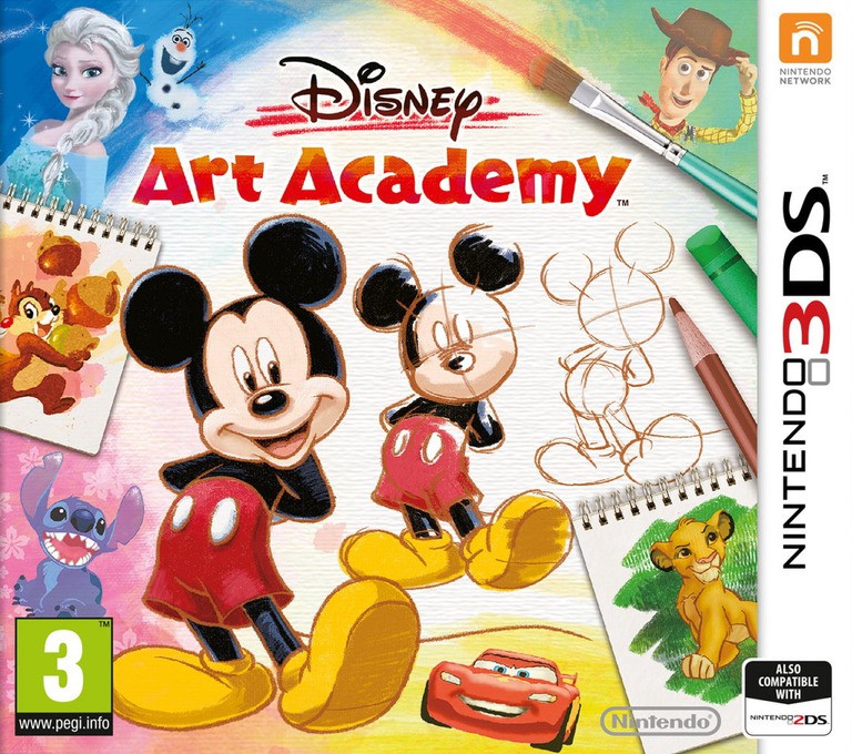 Disney Art Academy - Nintendo 3DS Games