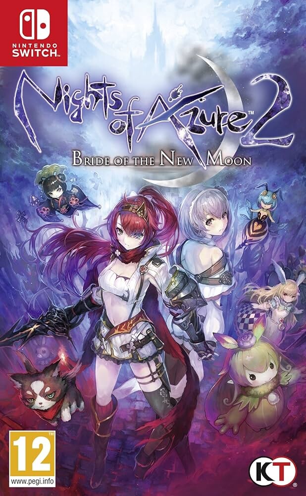 Nights of Azure 2: Bride of the New Moon - Nintendo Switch Games