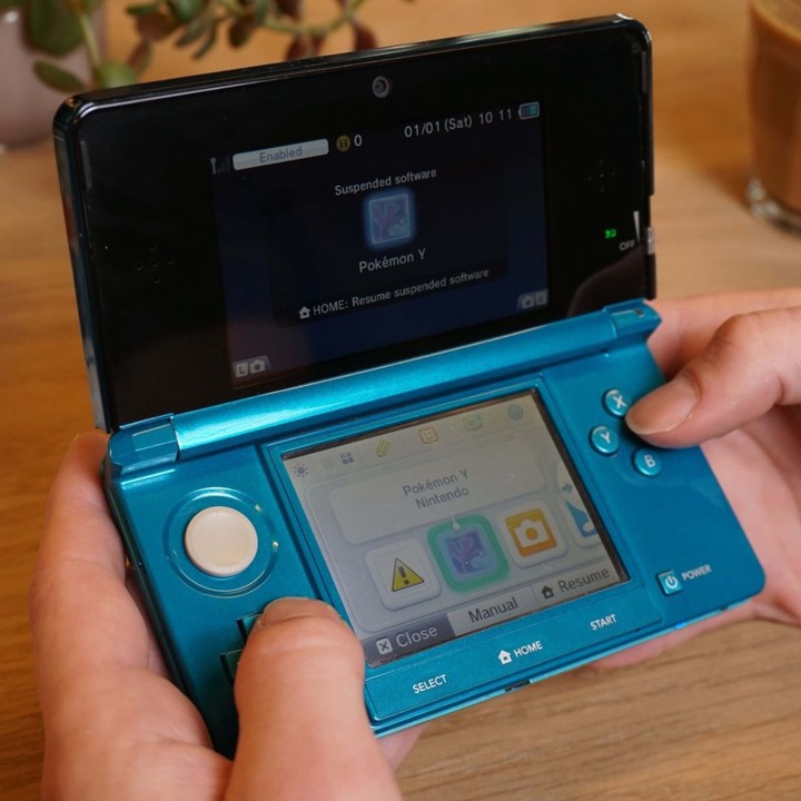Nintendo 3DS - Aqua Blue - Nintendo 3DS Hardware - 5