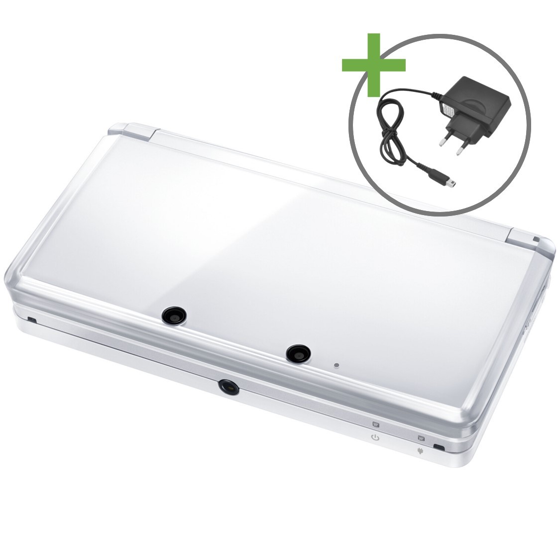 Nintendo 3DS - Ice White - Nintendo 3DS Hardware - 2