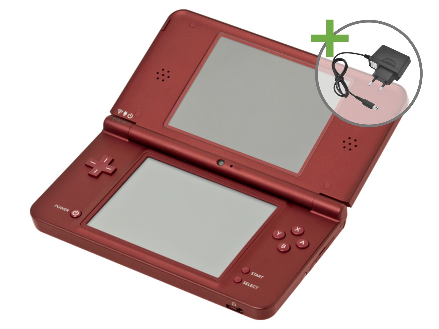Nintendo DSi XL - Bordeaux Red - Nintendo DS Hardware