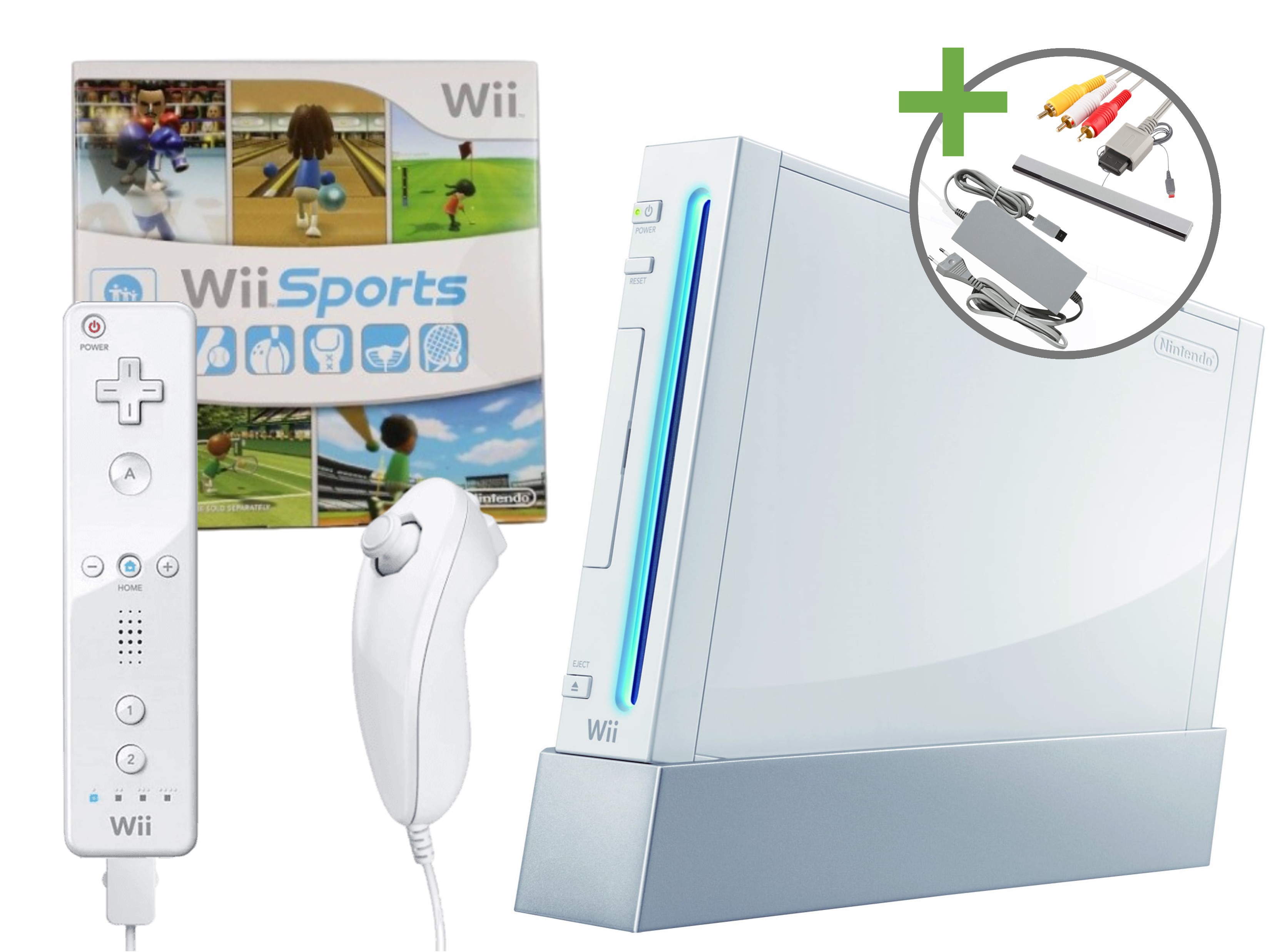 Nintendo Wii Starter Pack - Wii Sports Edition [Complete] - Wii Hardware - 2