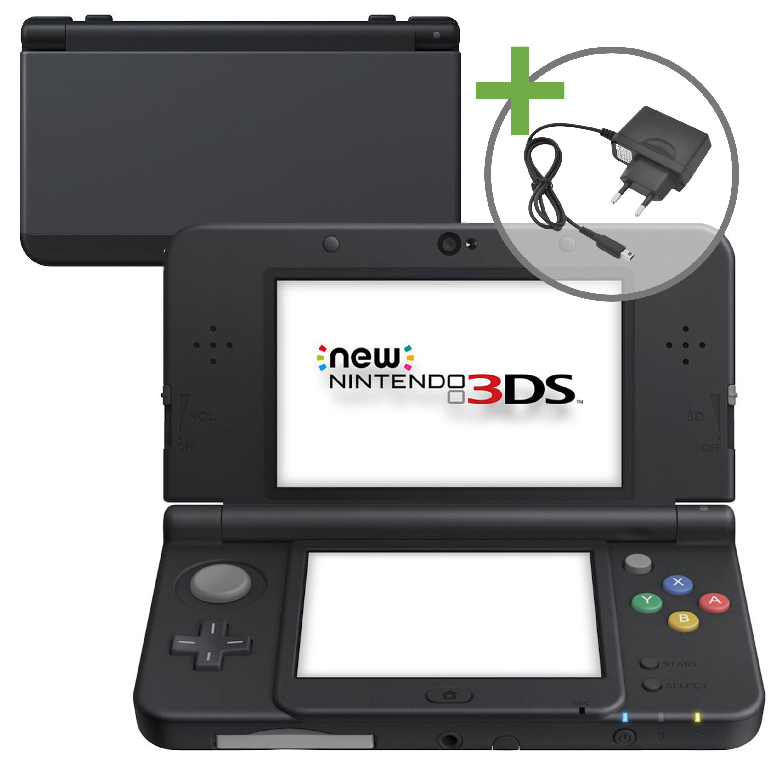 NEW Nintendo 3DS - Metallic Black | Nintendo 3DS Hardware | RetroNintendoKopen.nl