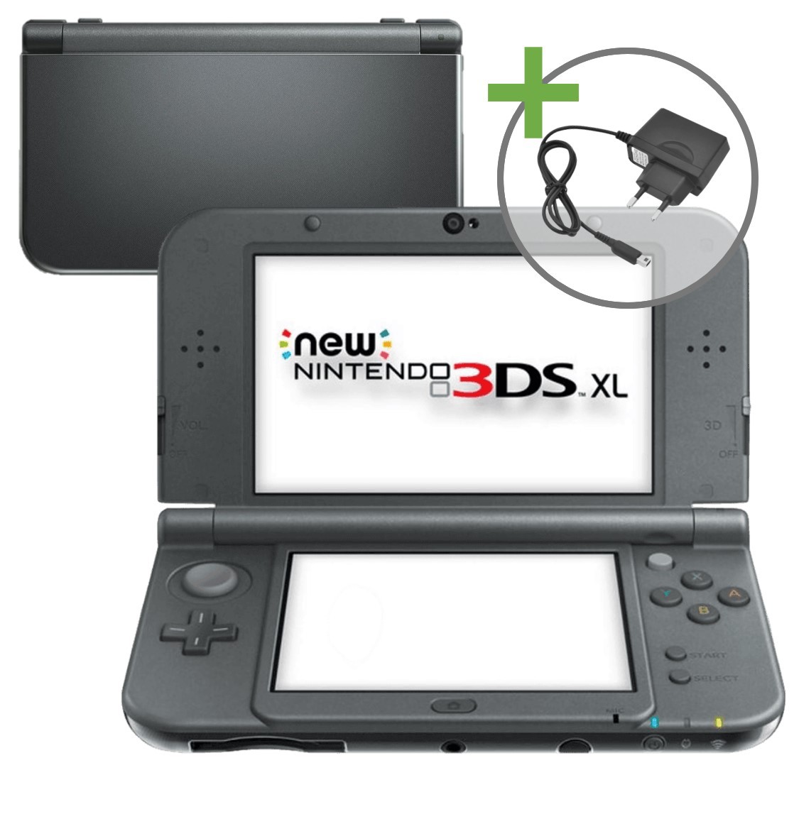 New Nintendo 3DS XL - Metallic Black - Nintendo 3DS Hardware