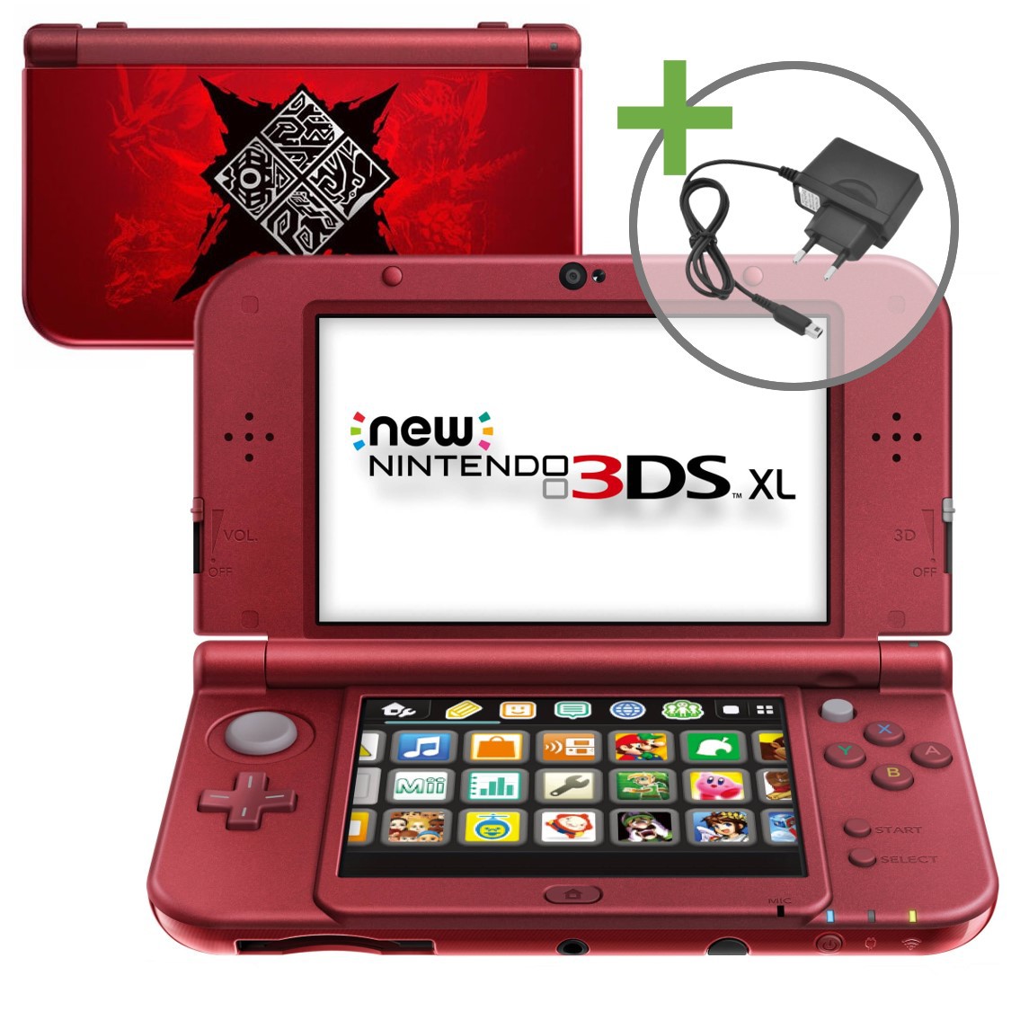 New Nintendo 3DS XL - Monster Hunter Generations Edition - Nintendo 3DS Hardware
