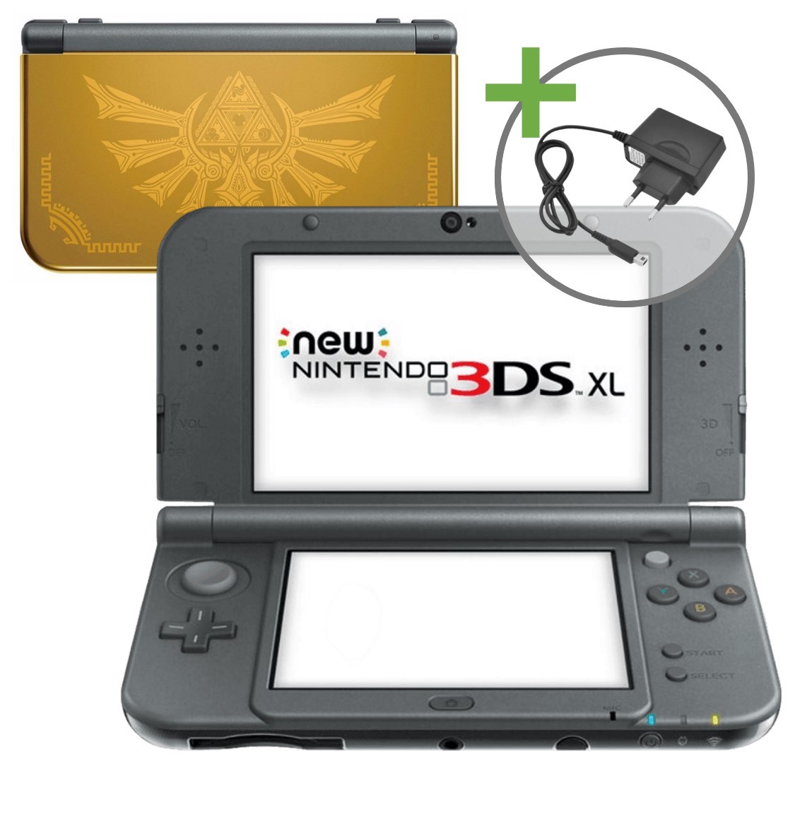 New Nintendo 3DS XL - Zelda Hyrule Edition - Nintendo 3DS Hardware