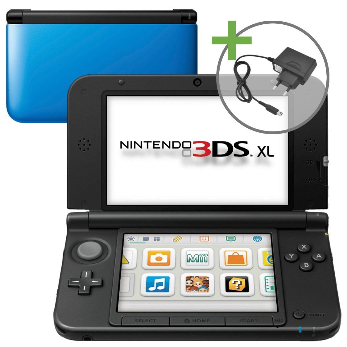 Nintendo 3DS XL - Blue/Black [Complete] - Nintendo 3DS Hardware - 2
