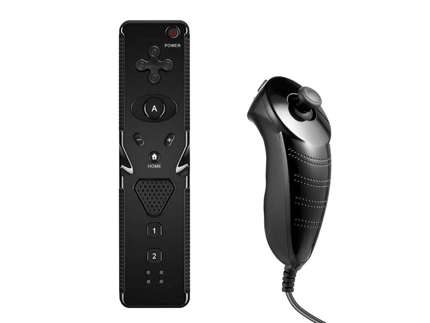 Nieuwe Remote Controller Set voor de Wii - Zwart Kopen | Wii Hardware