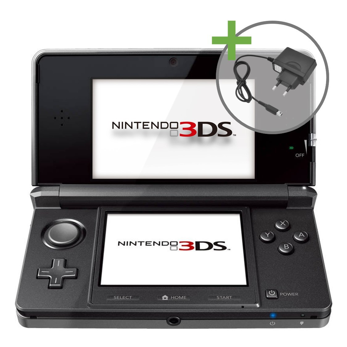 Nintendo 3DS Cosmos Black [Complete] - Nintendo 3DS Hardware - 2
