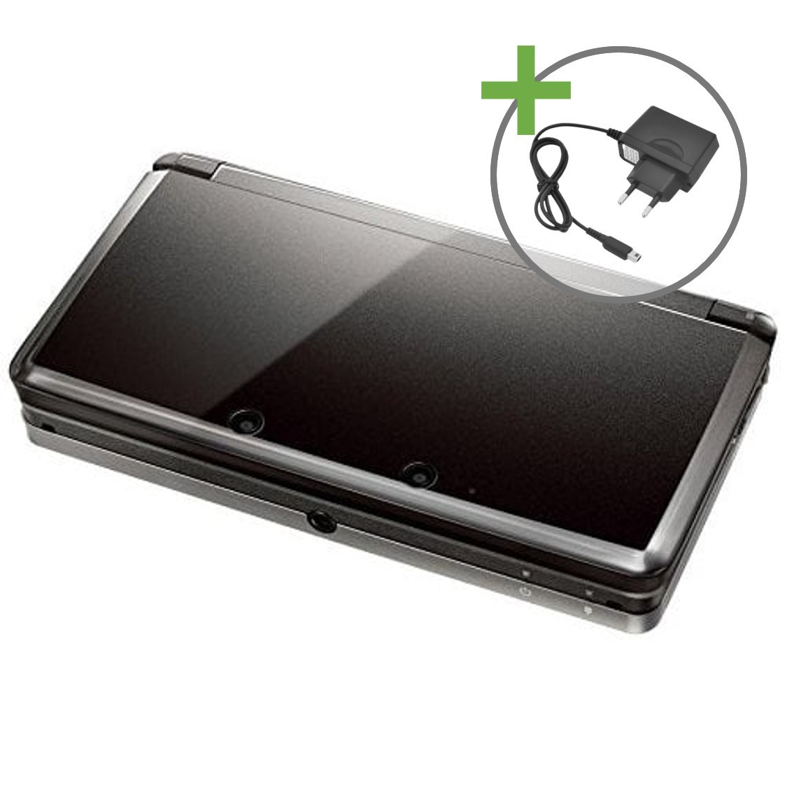Nintendo 3DS Cosmos Black [Complete] - Nintendo 3DS Hardware - 3