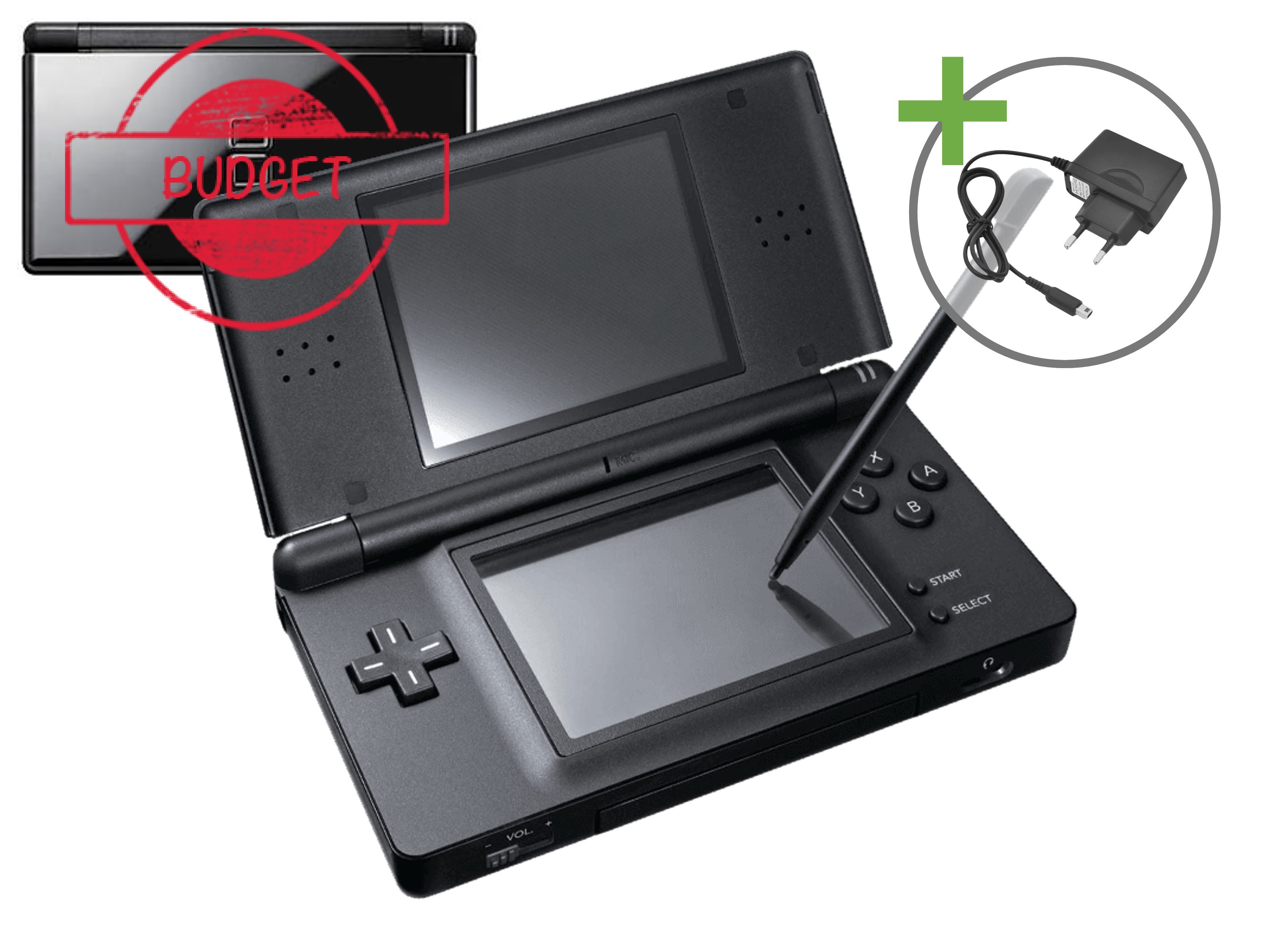 Nintendo DS Lite - Black (Cobalt) - Budget - Nintendo DS Hardware