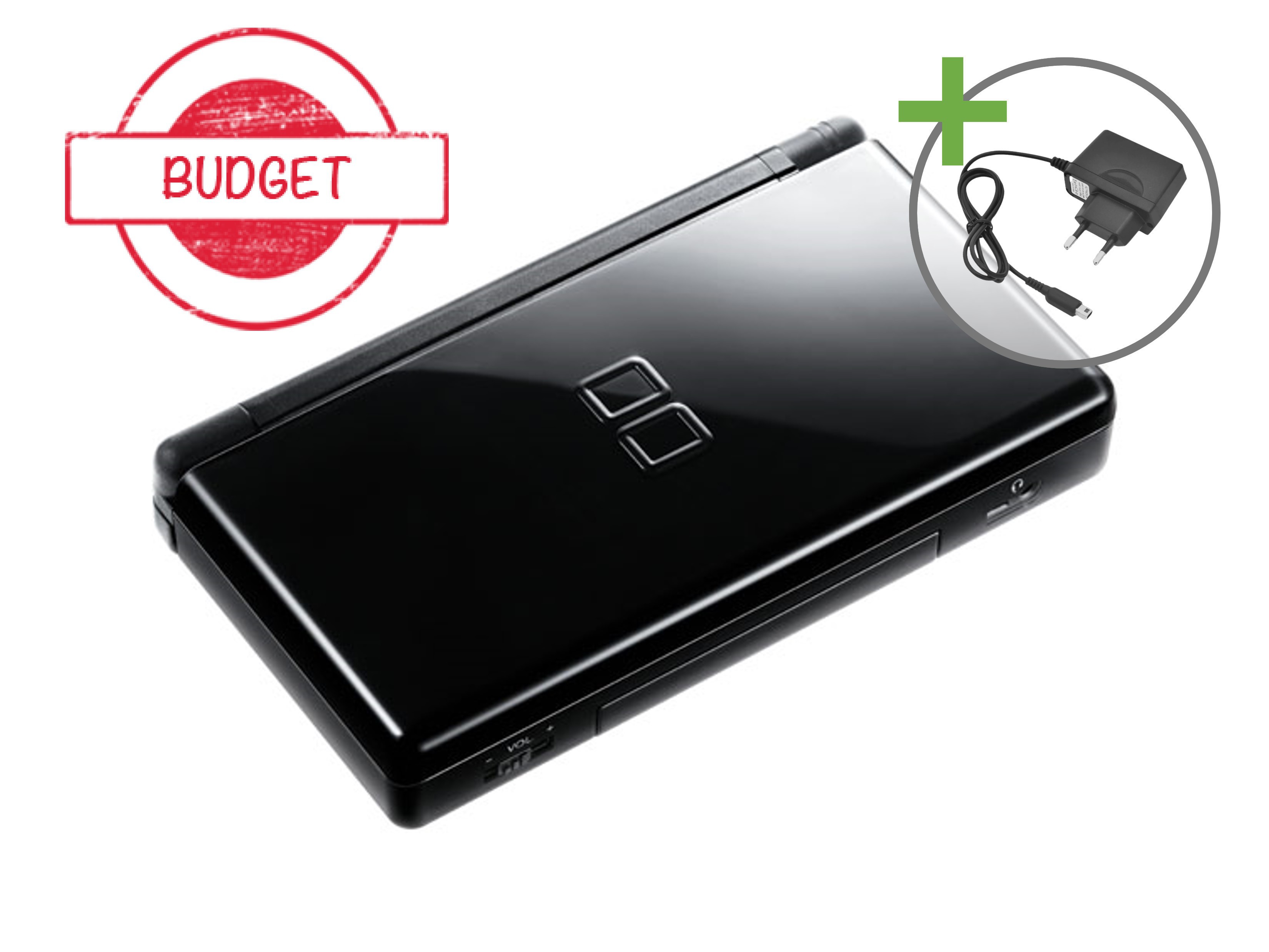 Nintendo DS Lite - Black (Cobalt) - Budget - Nintendo DS Hardware - 3