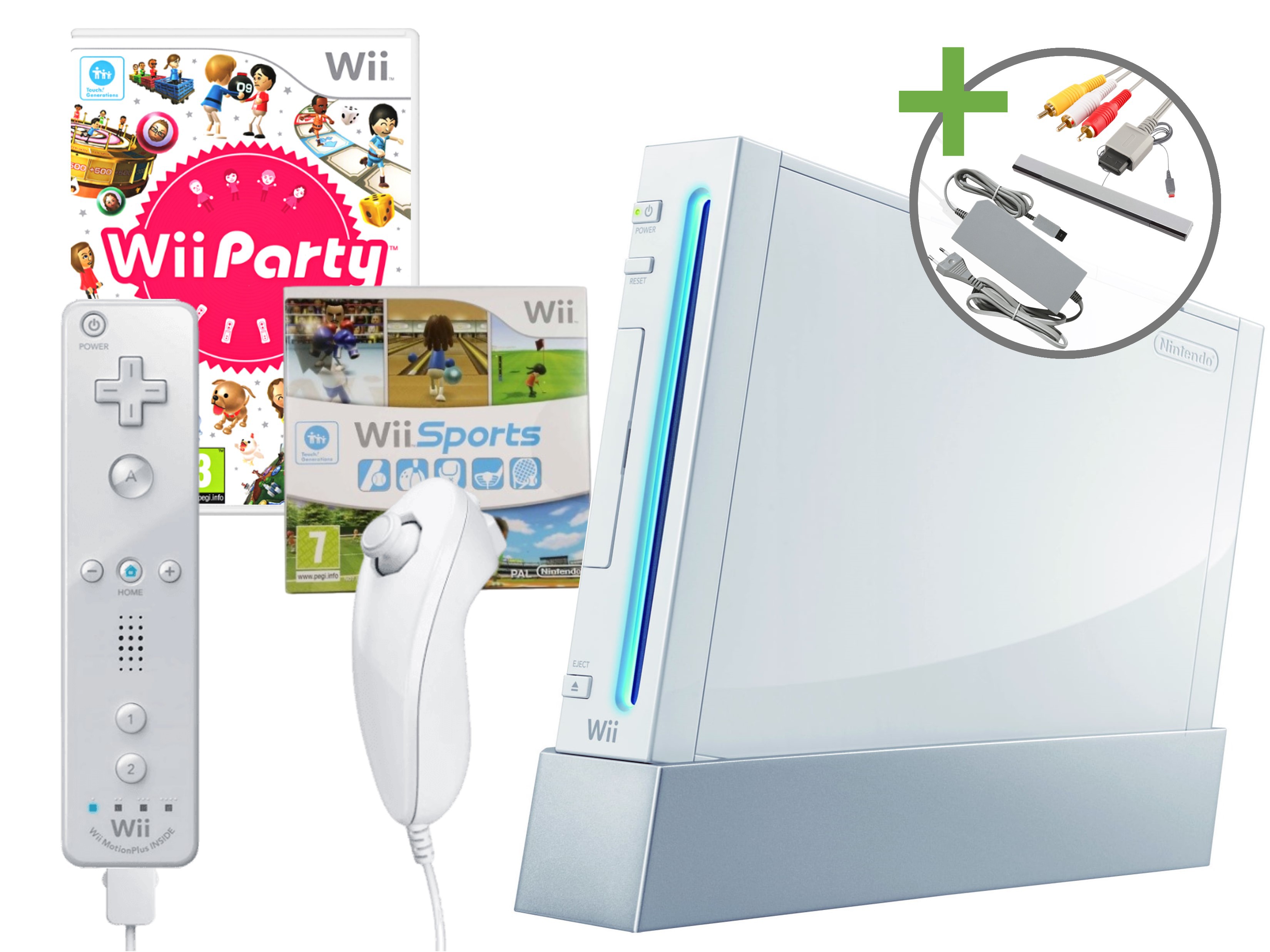 Nintendo Wii Starter Pack - Wii Family Edition [Complete] - Wii Hardware - 2
