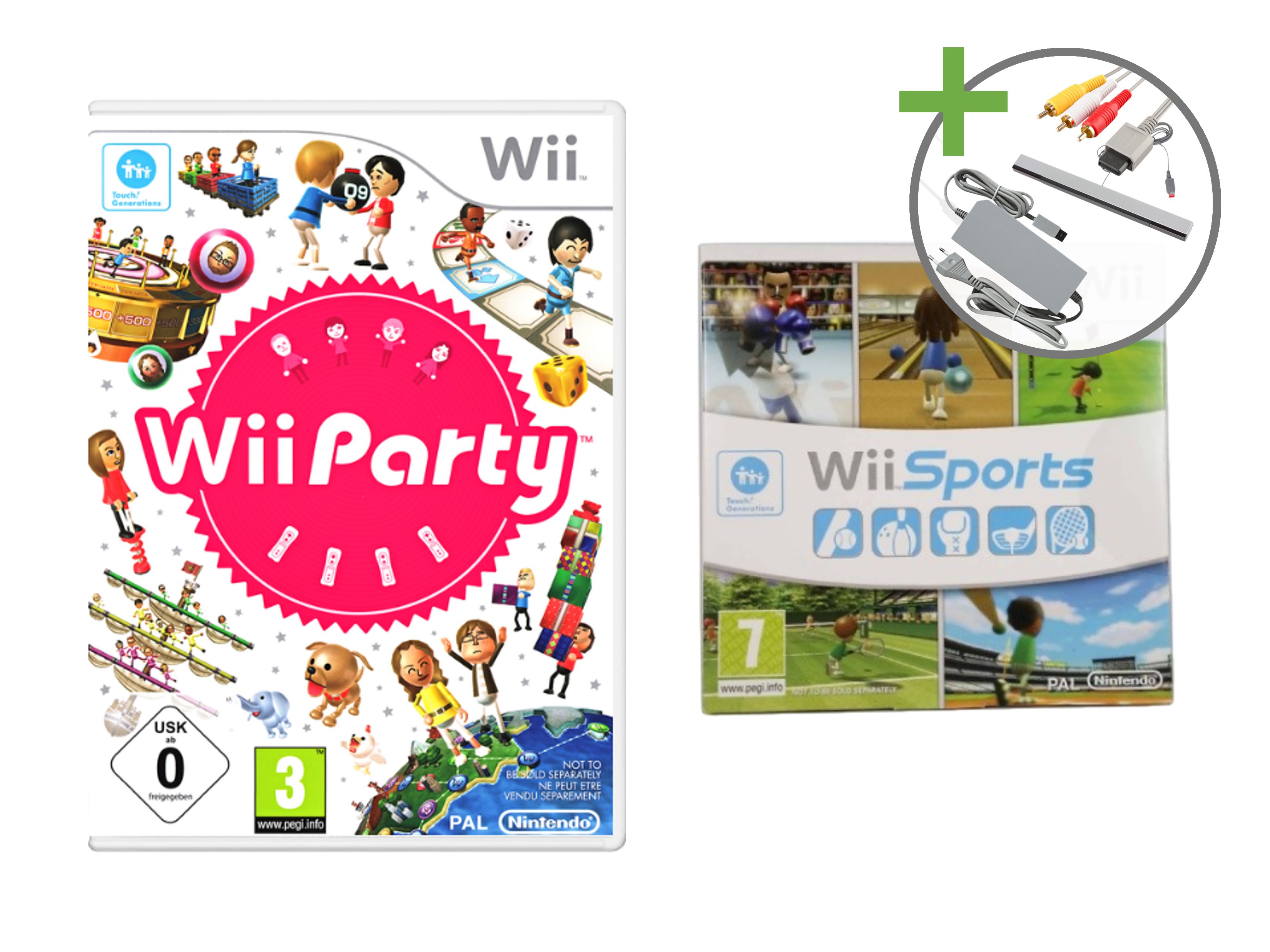 Nintendo Wii Starter Pack - Wii Family Edition [Complete] - Wii Hardware - 5