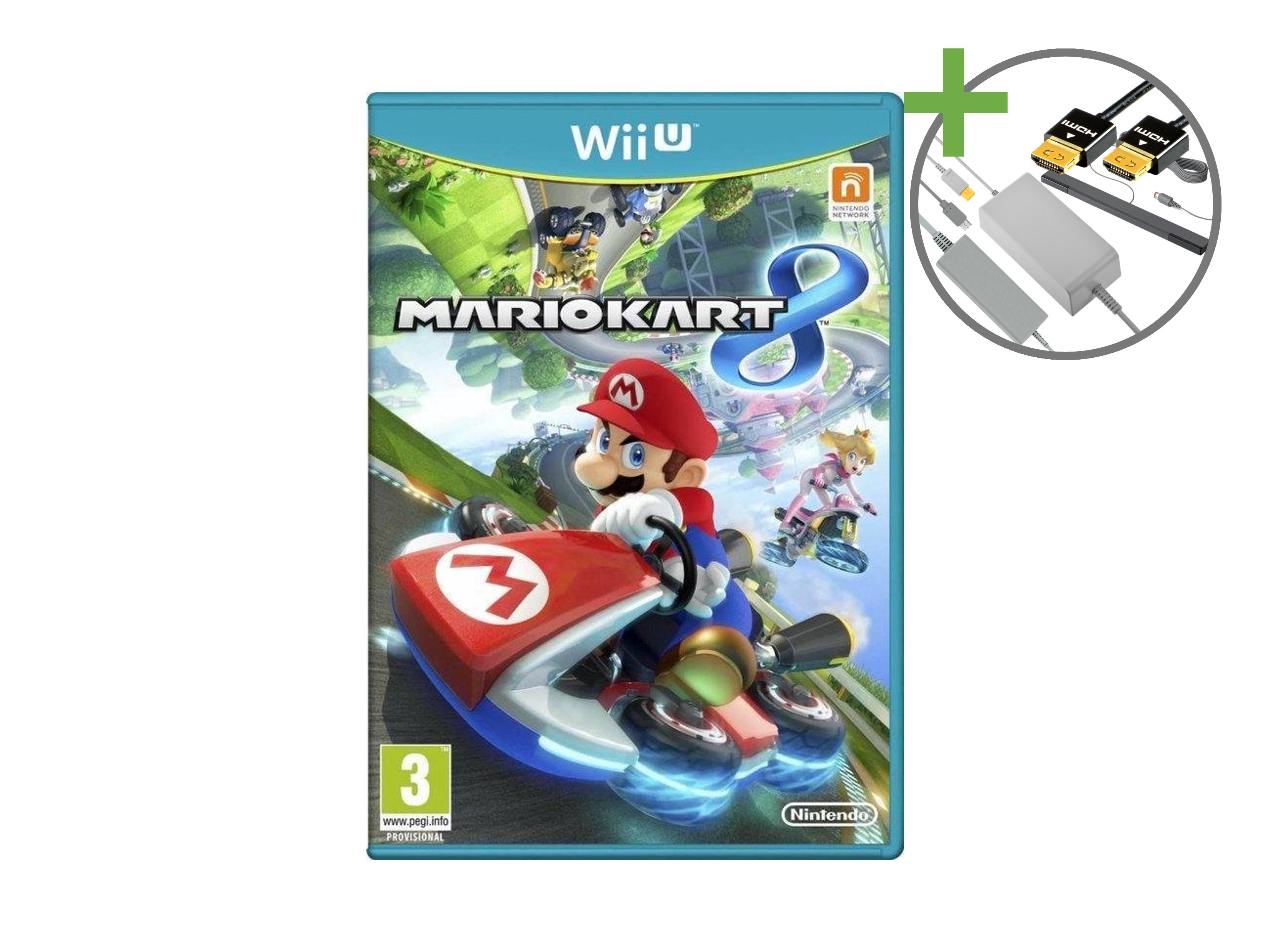 Nintendo Wii U Starter Pack - Mario Kart 8 Edition [Complete] - Wii U Hardware - 5