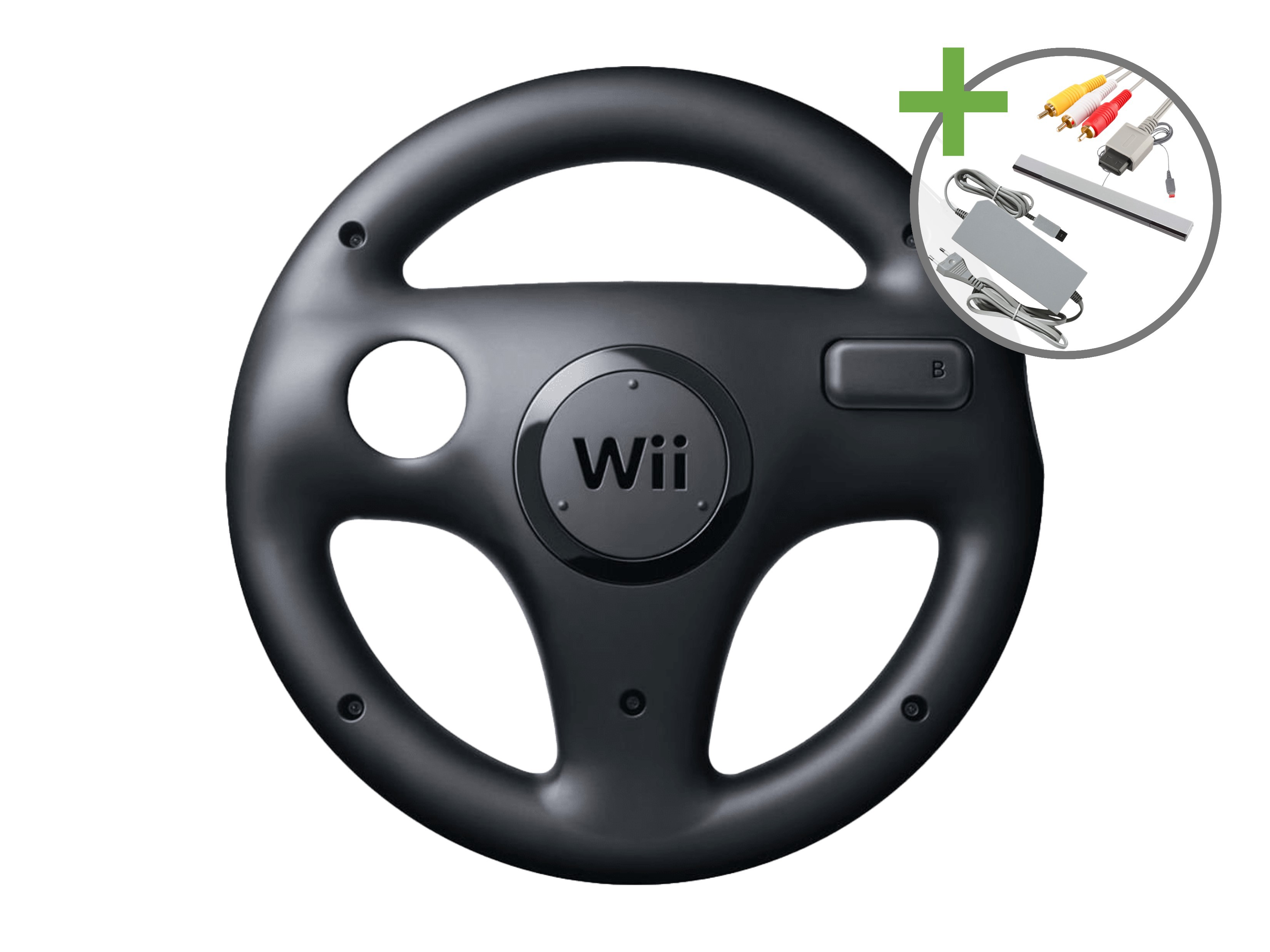 Nintendo Wii Starter Pack - Mario Kart Motion Plus Black Edition [Complete] - Wii Hardware - 5