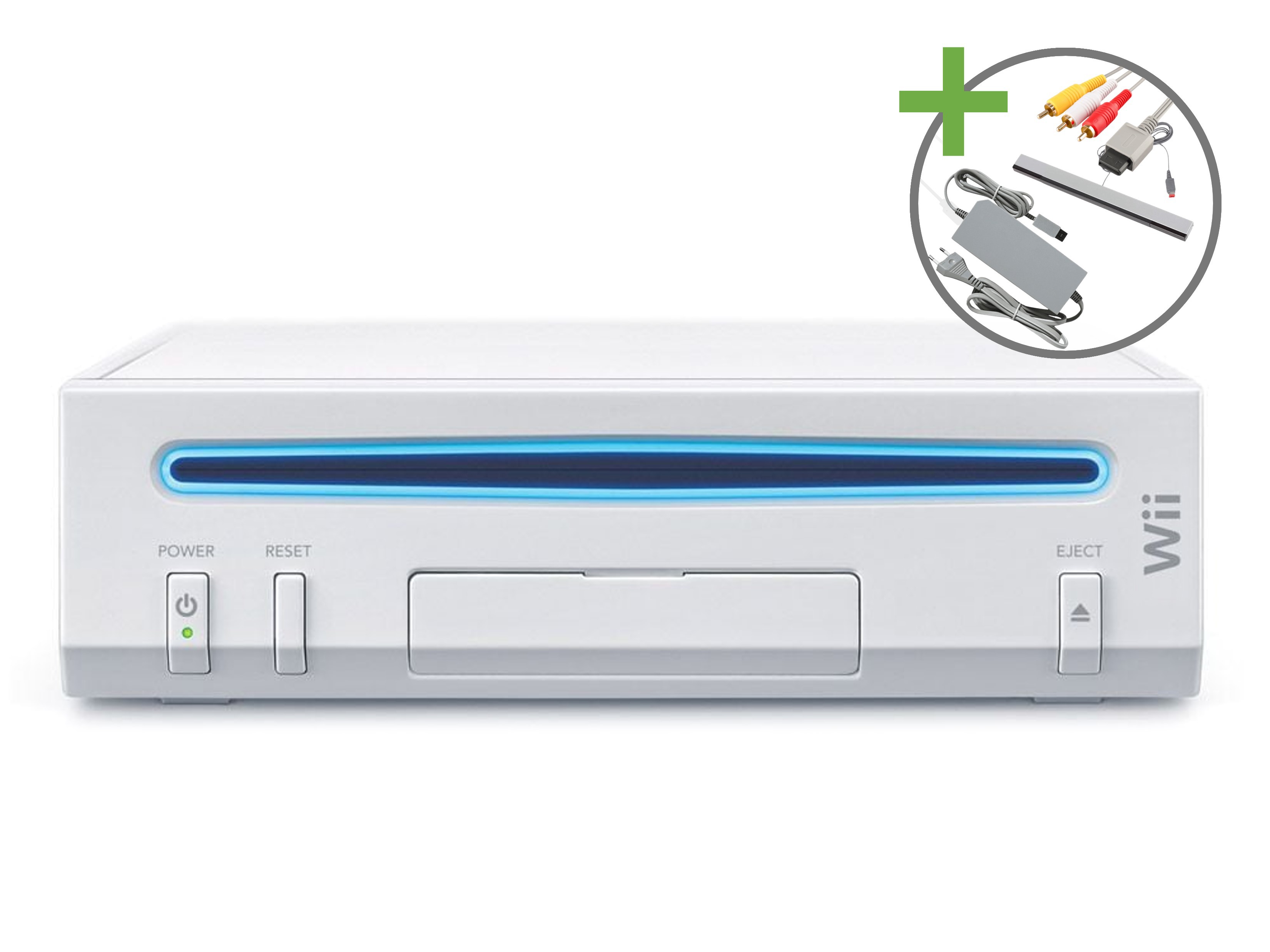 Nintendo Wii Starter Pack - Mario Kart Motion Plus White Edition [Complete] - Wii Hardware - 3