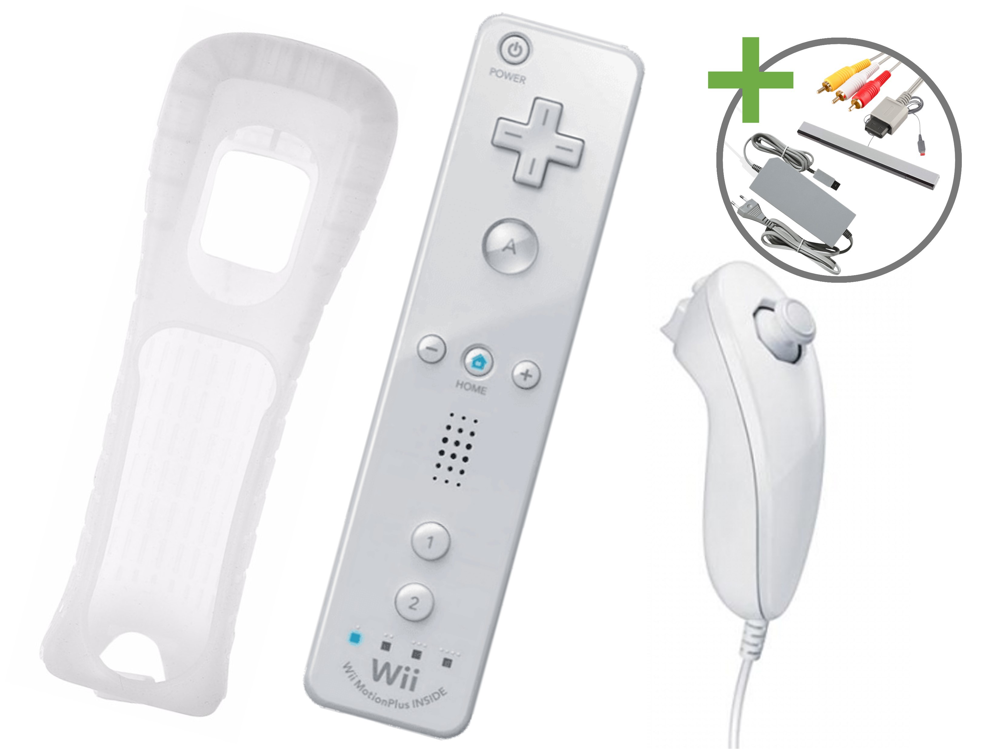 Nintendo Wii Starter Pack - Mario Kart Motion Plus White Edition [Complete] - Wii Hardware - 4