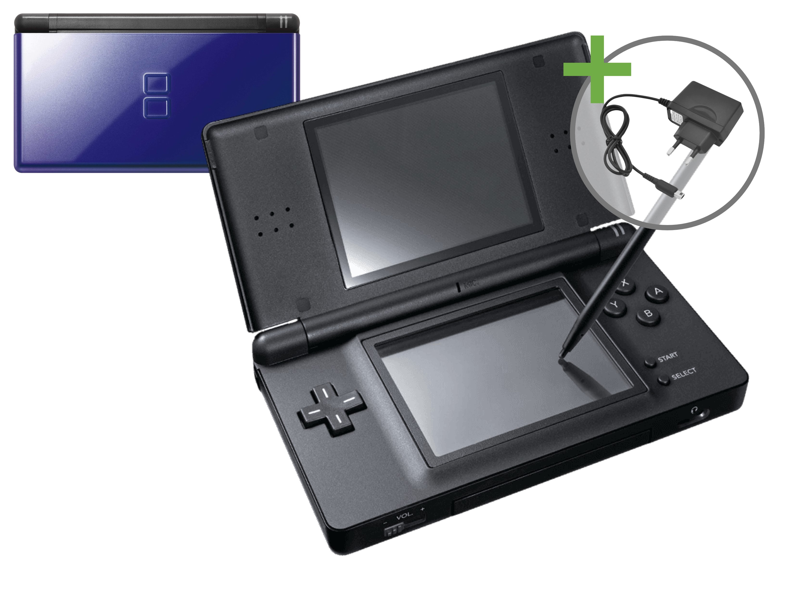 Nintendo DS Lite - Black/Blue [Complete] - Nintendo DS Hardware - 2