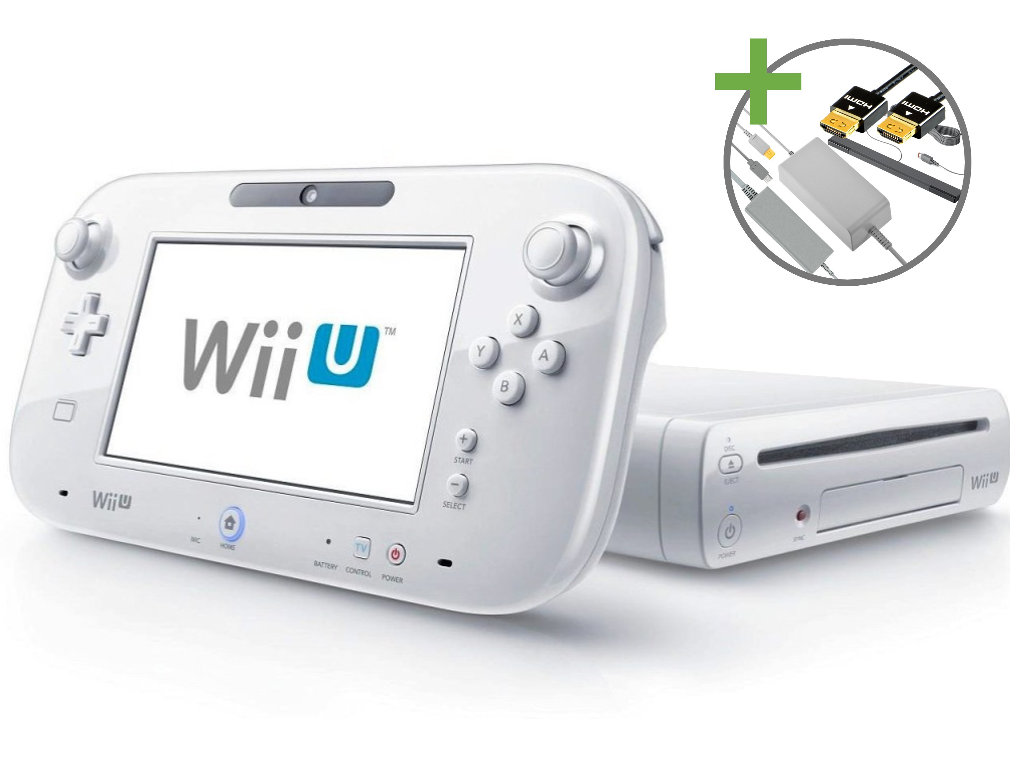 Nintendo Wii U Starter Pack - Basic White Pack Edition [Complete] - Wii U Hardware - 2
