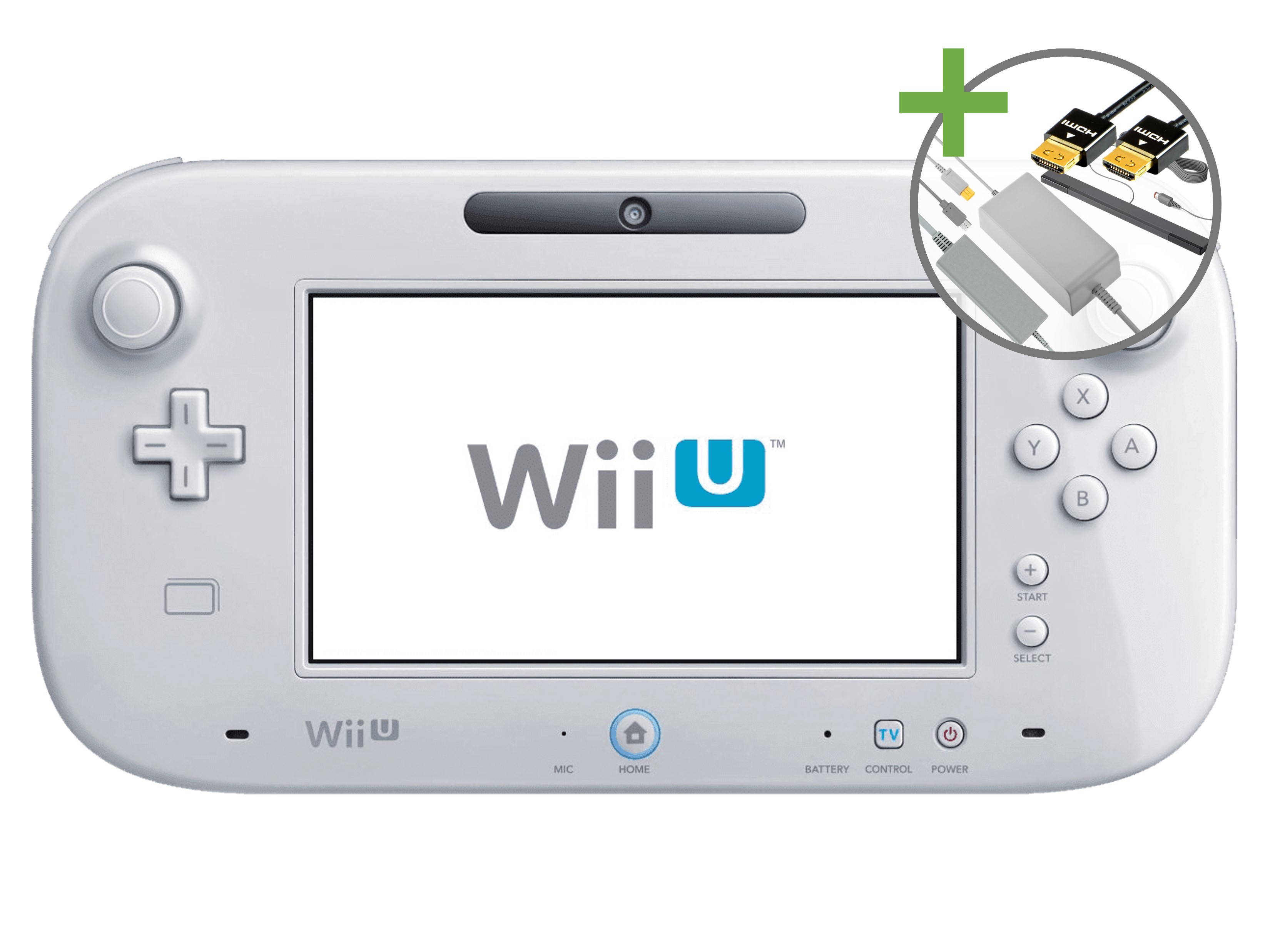 Nintendo Wii U Starter Pack - Basic White Pack Edition [Complete] - Wii U Hardware - 3
