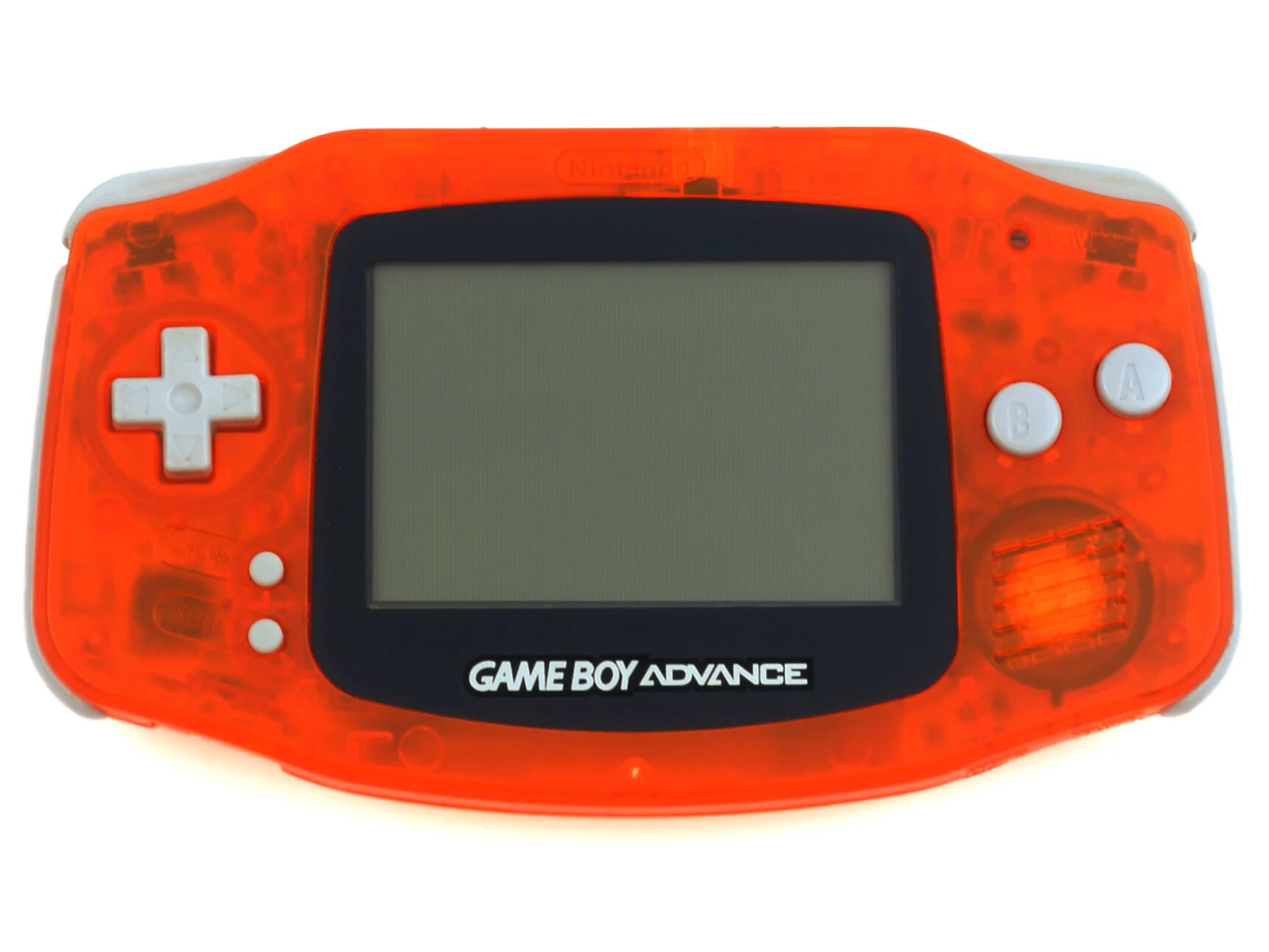 Gameboy Advance Crystal Orange - Gameboy Advance Hardware