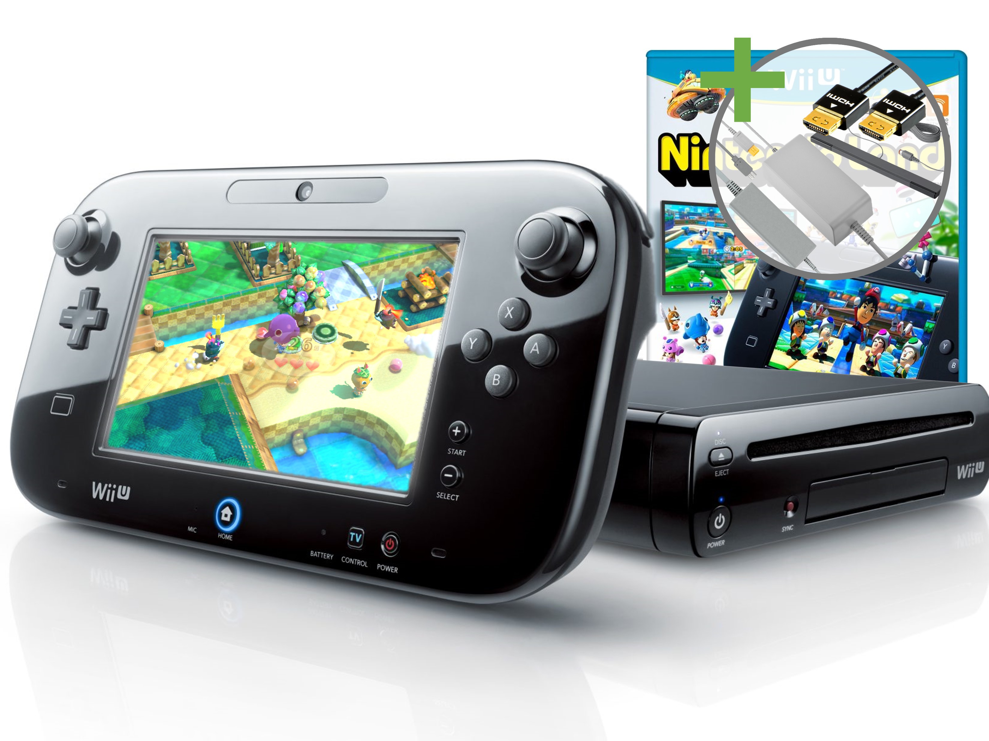 Nintendo Wii U Starter Pack - Deluxe Set Edition [Complete] - Wii U Hardware - 2