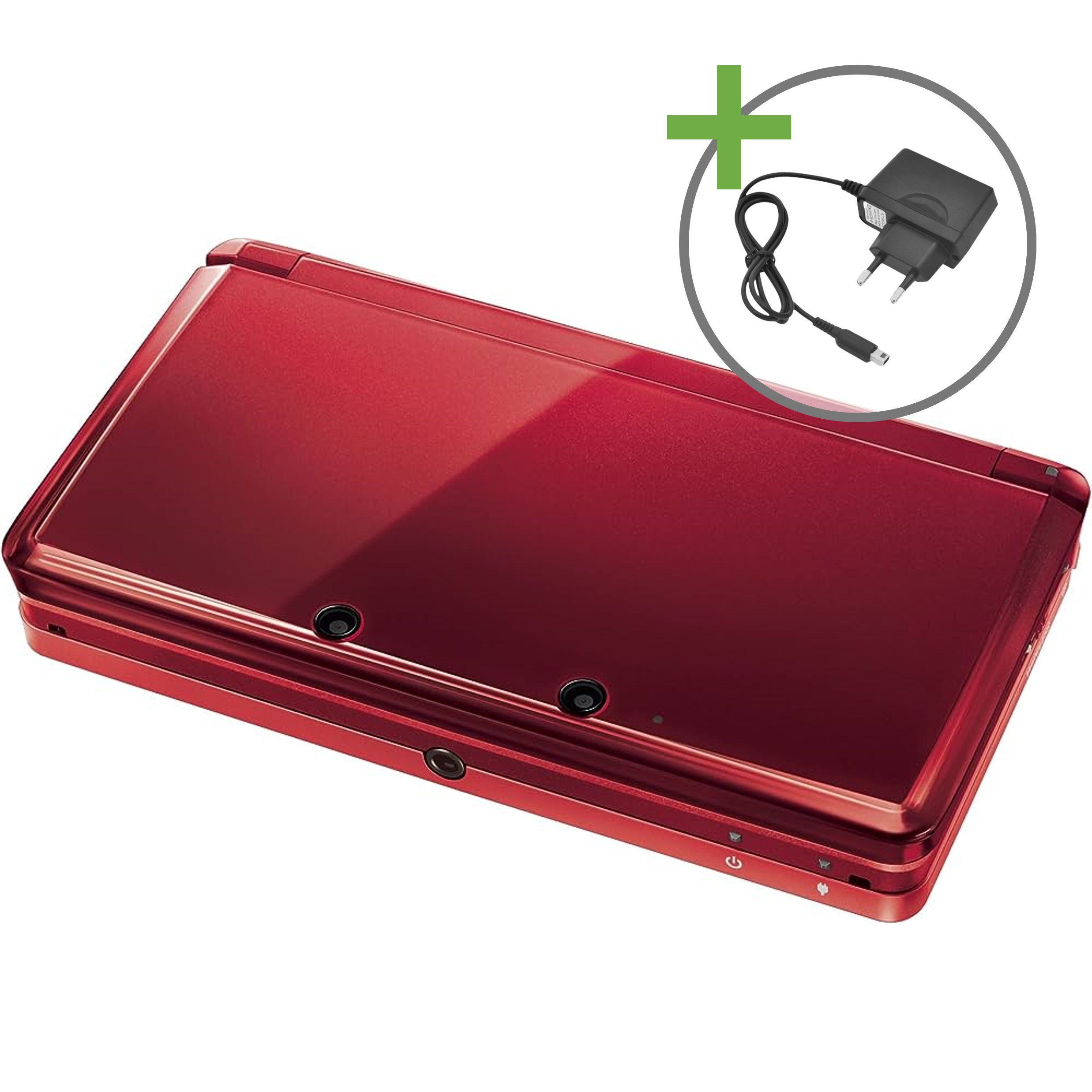 Nintendo 3DS - Metallic Red [Complete] | Nintendo 3DS Hardware | RetroNintendoKopen.nl
