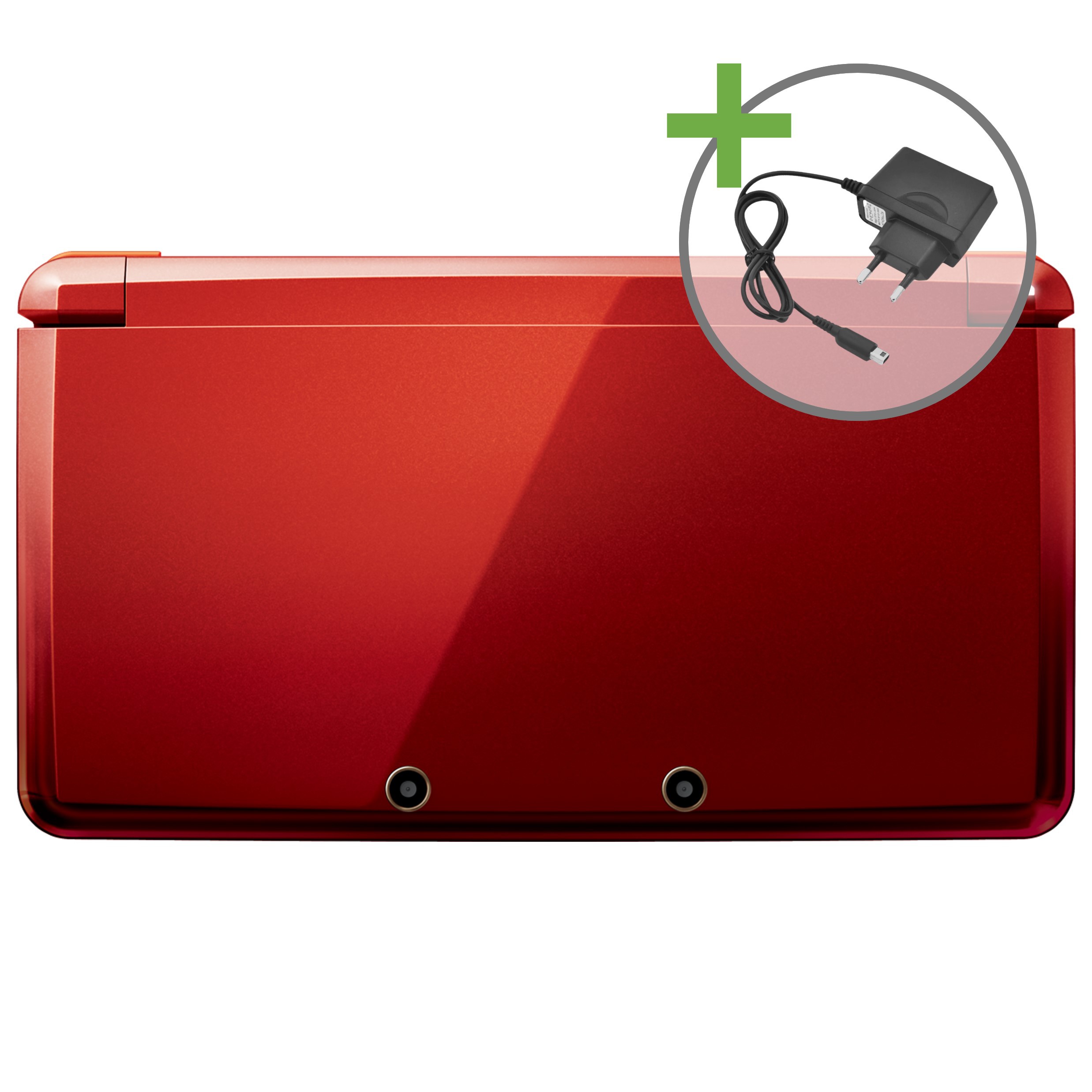 Nintendo 3DS - Metallic Red [Complete] | Nintendo 3DS Hardware | RetroNintendoKopen.nl