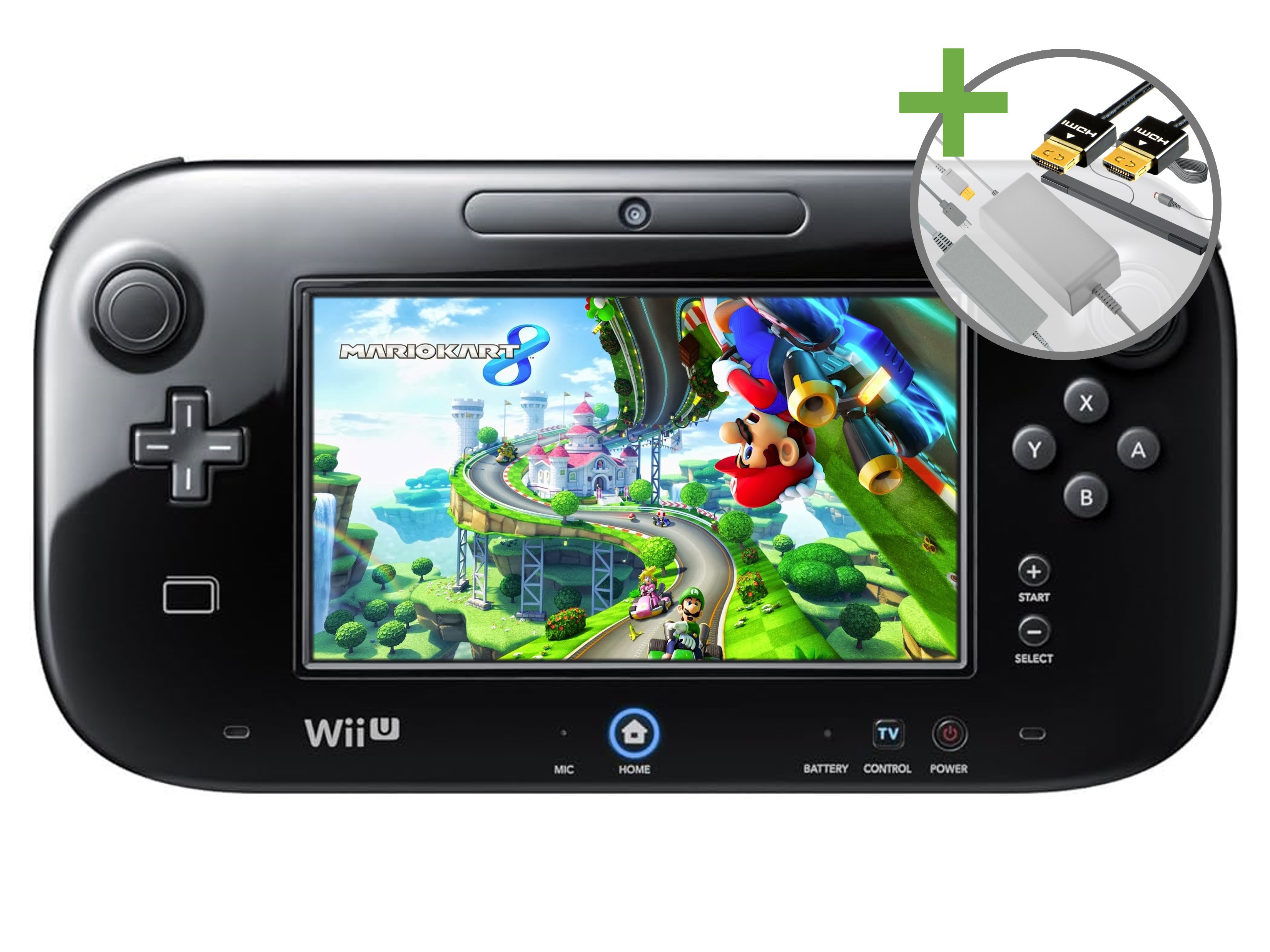Nintendo Wii U Starter Pack - Mario Kart 8 en Splatoon Edition [Complete] - Wii U Hardware - 3