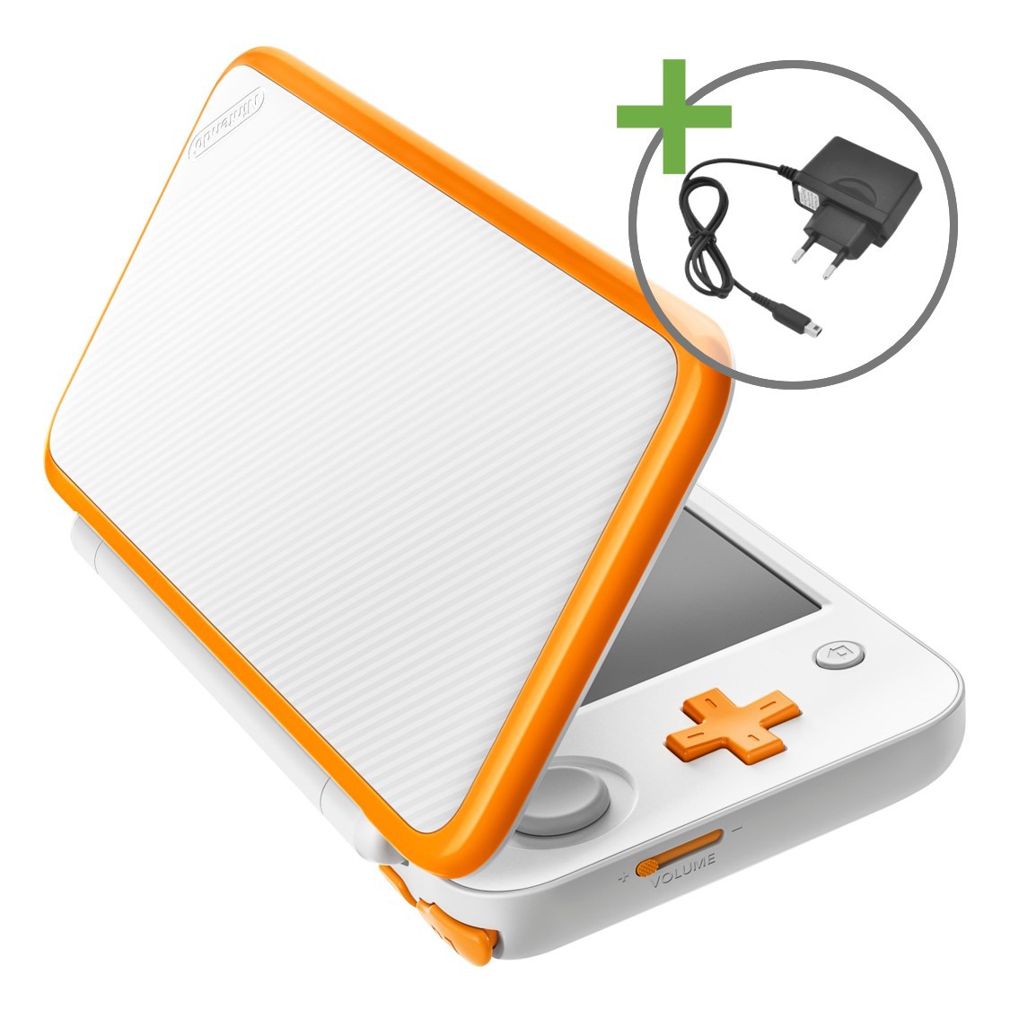 New Nintendo 2DS XL - White/Orange - Nintendo 3DS Hardware - 2