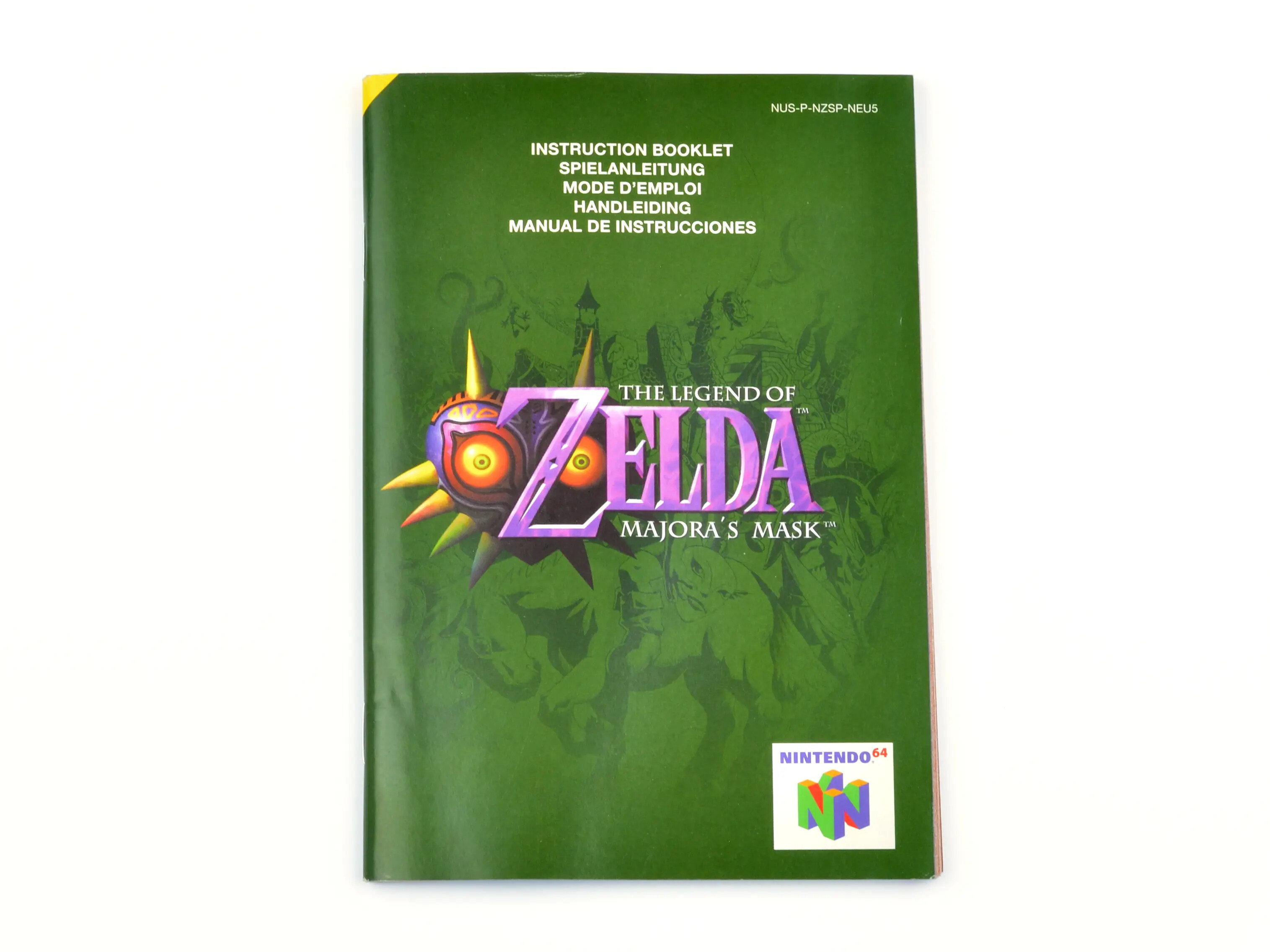 The Legend of Zelda Majora's Mask - Manual