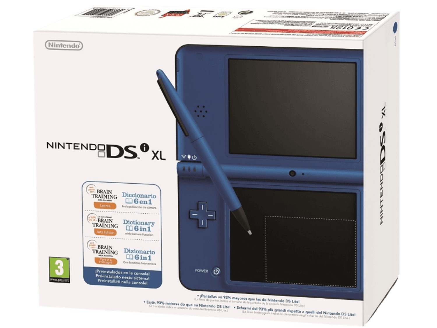 Nintendo DSi XL - Blue [Complete] - Nintendo DS Hardware