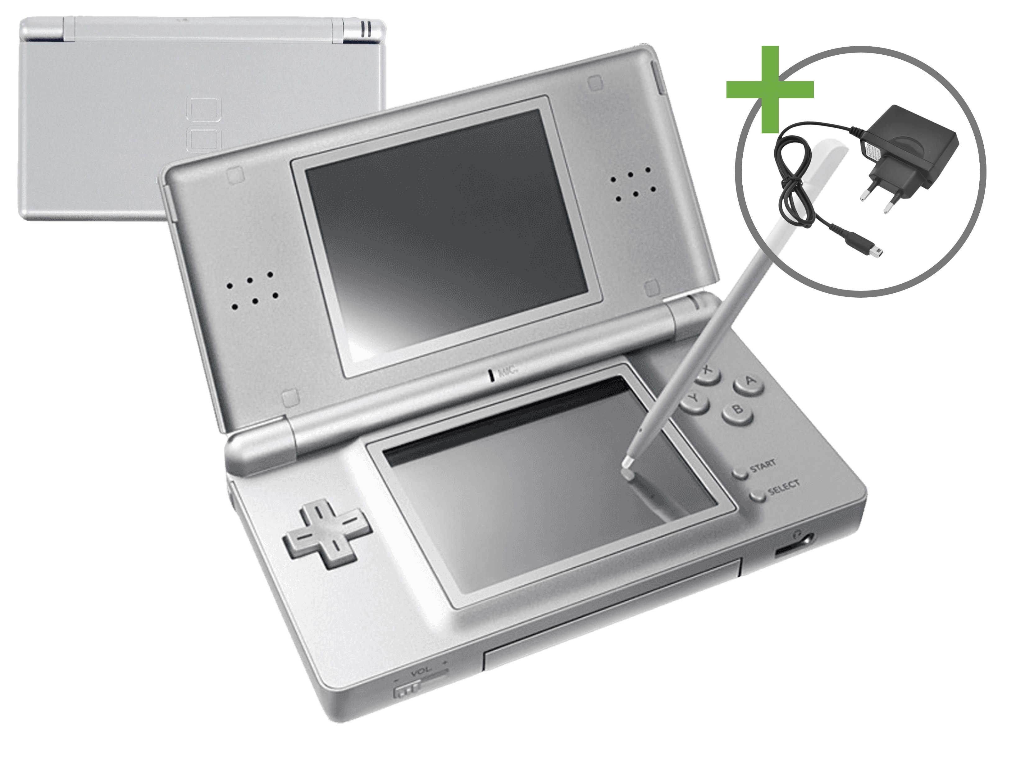 Nintendo DS Lite - Silver [Complete] - Nintendo DS Hardware - 2