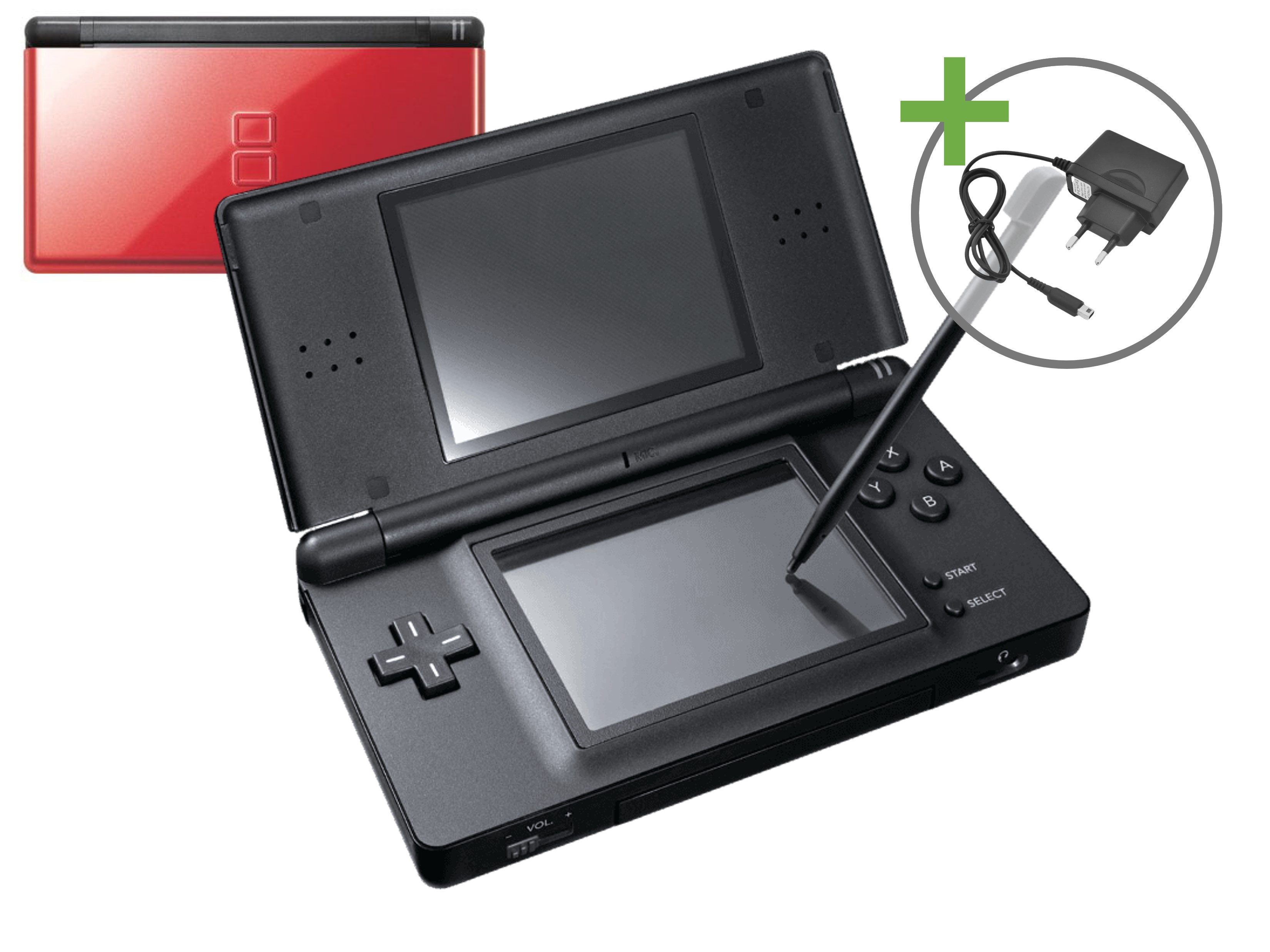 Nintendo DS Lite - Crimson Red/Black - Nintendo DS Hardware