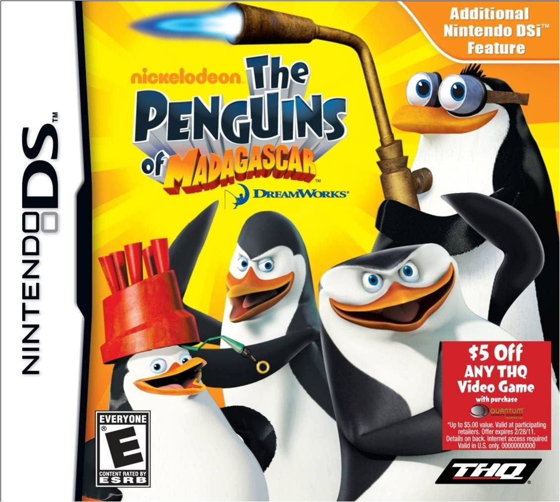 The Pinguins of Madagascar - Nintendo DS Games