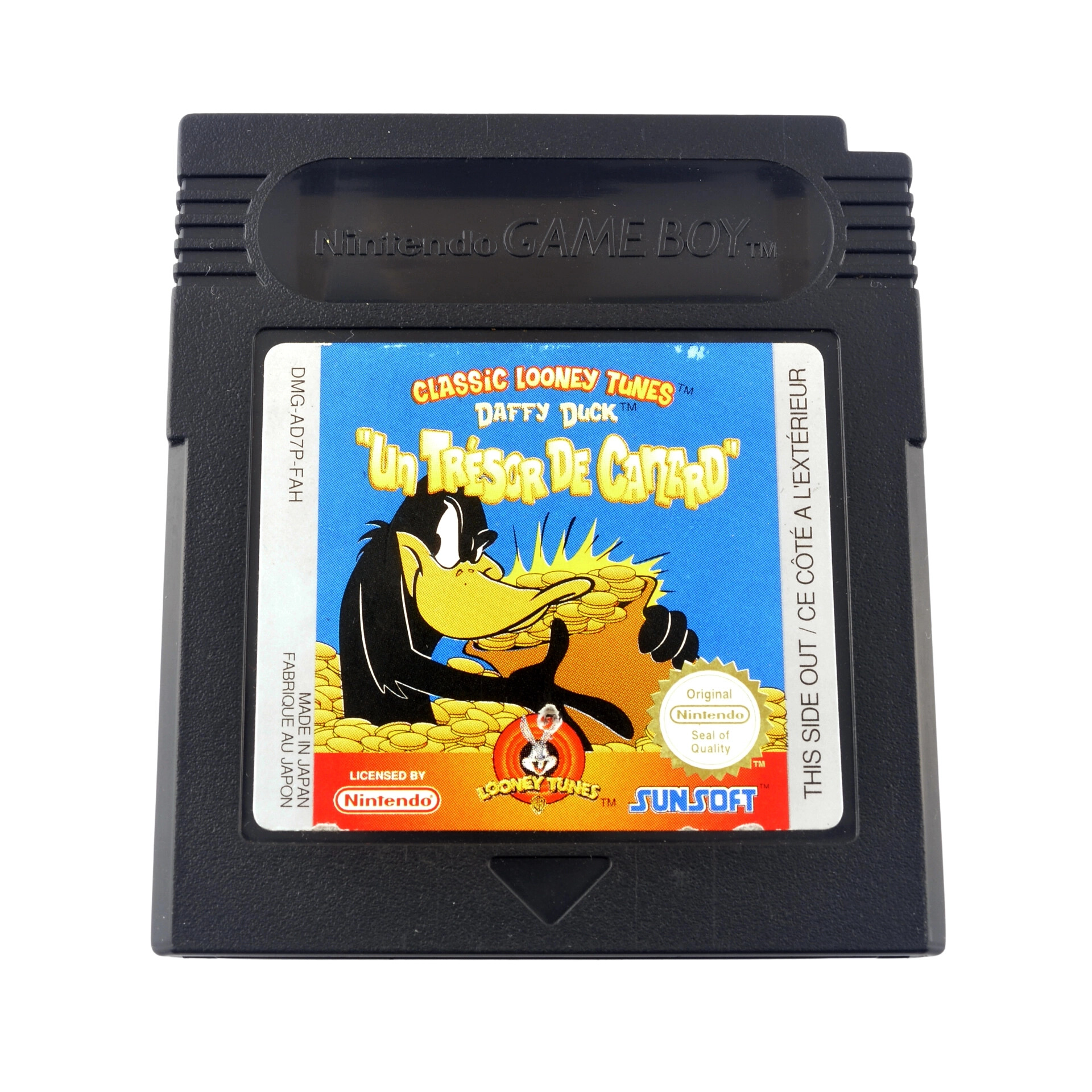 Daffy Duck Un Tr'esor de Canard (French) - Gameboy Color Games
