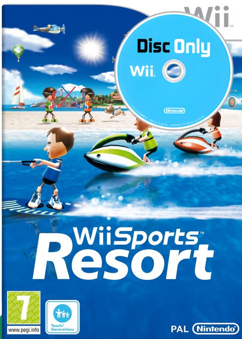 Wii Sports Resort - Disc Only - Wii Games