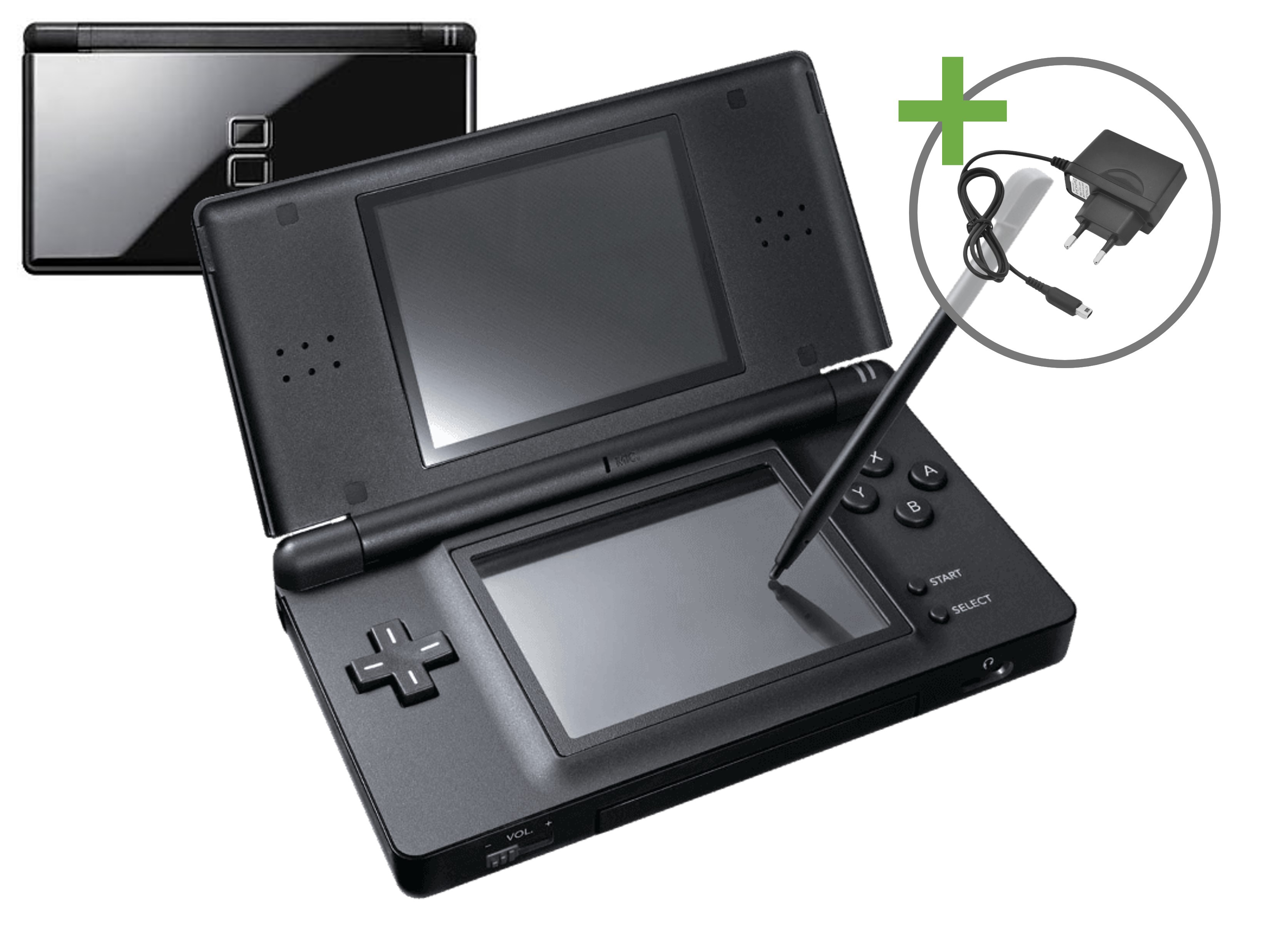 Nintendo DS Lite - Black (Cobalt) [Complete] - Nintendo DS Hardware - 2