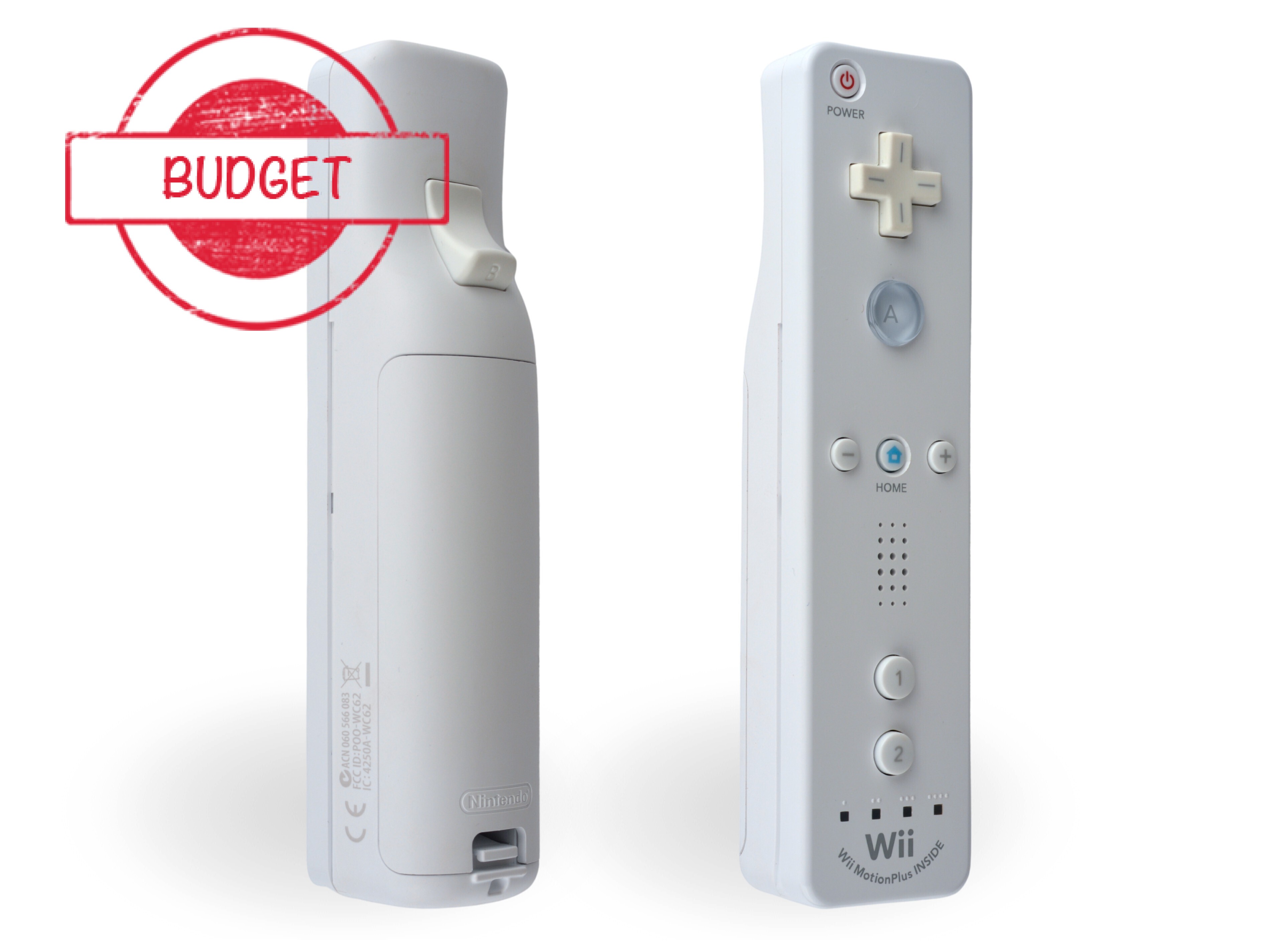 Nintendo Wii Remote Controller Motion Plus White - Budget Kopen | Wii Hardware