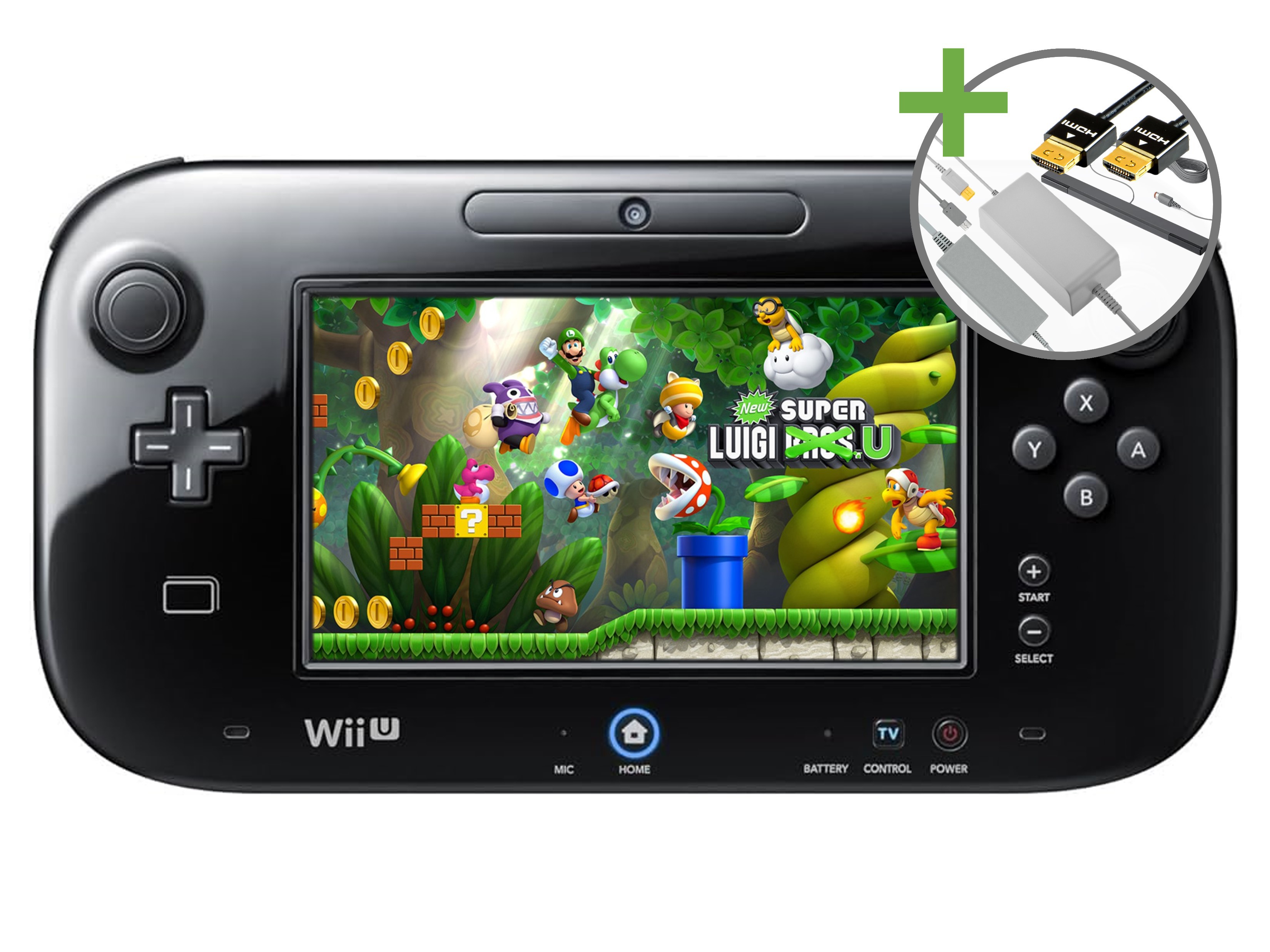 Nintendo Wii U Starter Pack - New Super Mario Bros. U + New Super Luigi U Edition [Complete] - Wii U Hardware - 3