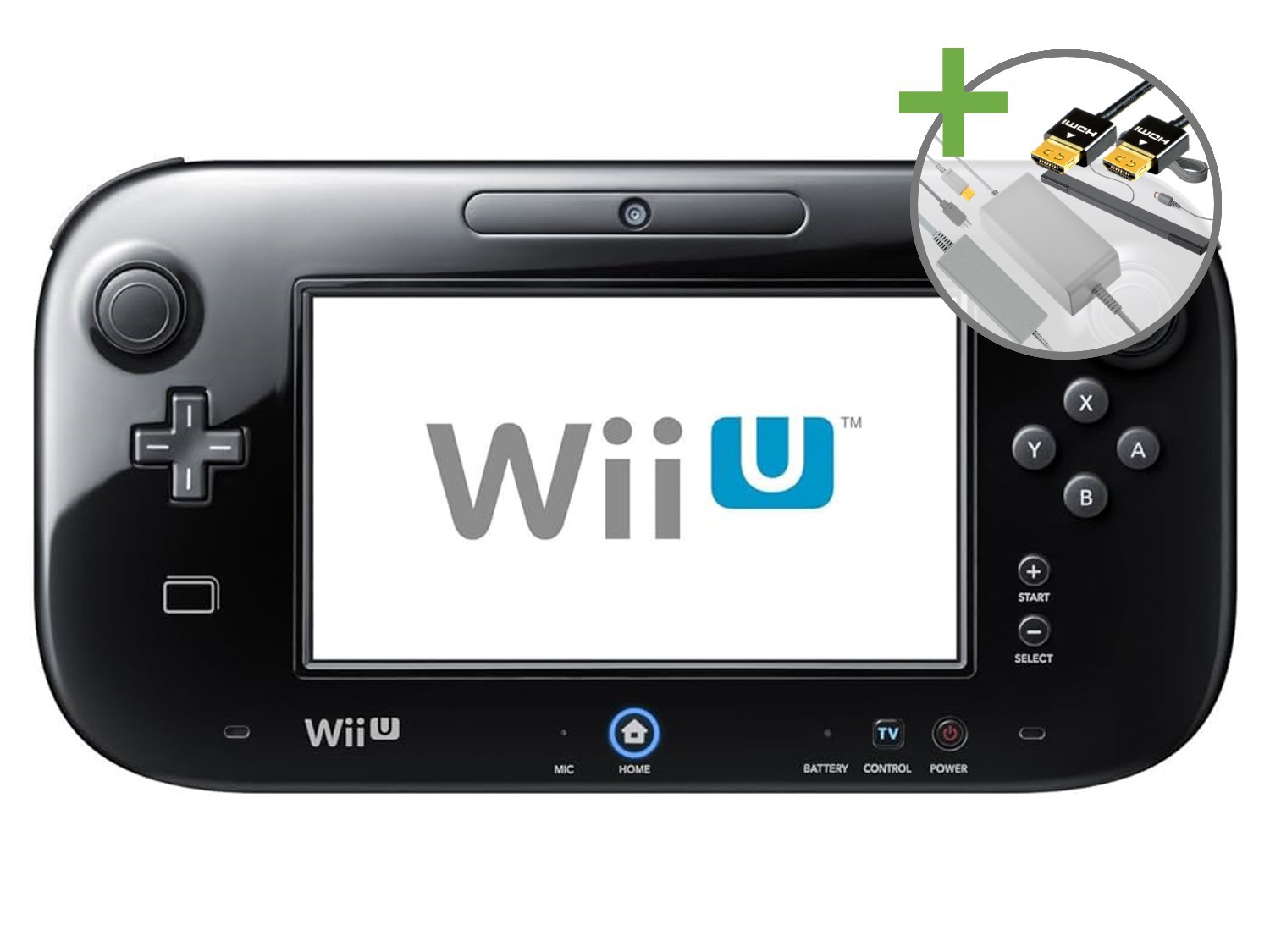 Nintendo Wii U Starter Pack - Basic Black Pack Edition - Wii U Hardware - 2