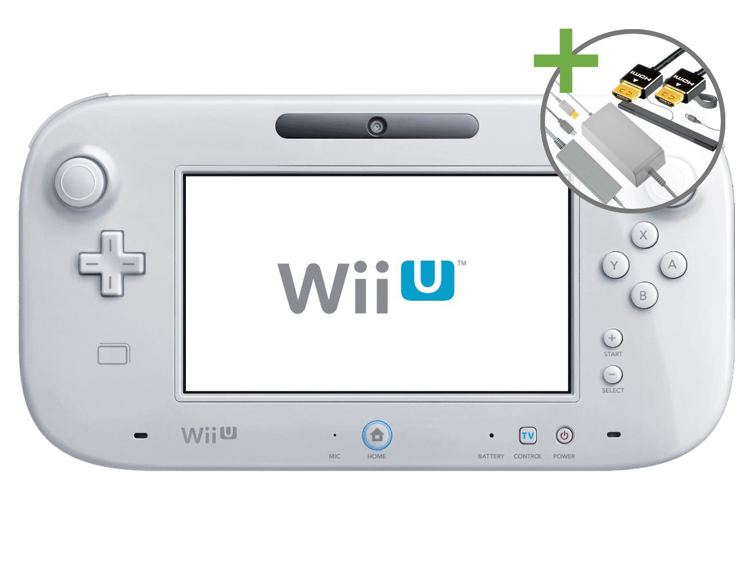 Nintendo Wii U Starter Pack - Basic White Pack Edition - Wii U Hardware - 2
